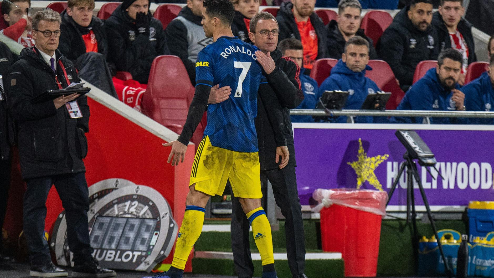 Ralf Rangnick hatte auch schon Probleme mit Superstar Cristiano Ronaldo. Der Portugiese bekommt bei Rangnicks Einzelbewertung allerdings nicht sein Fett weg.