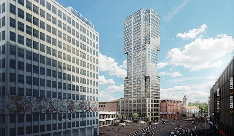 Der geplante Alexander Tower des russischen Investors Monarch.