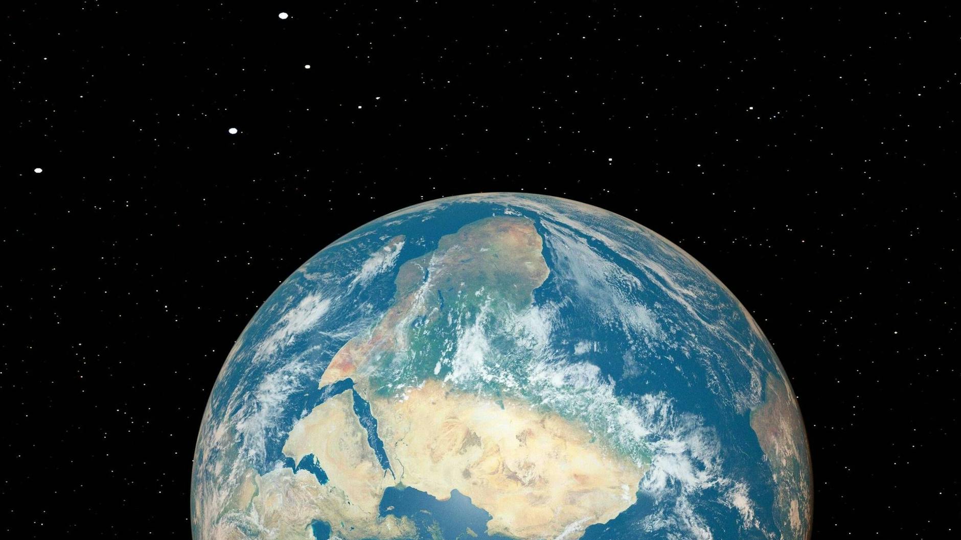 Eine neue Botschaft an Außerirdische verrät die Position der Erde im Weltall (Symbolbild).