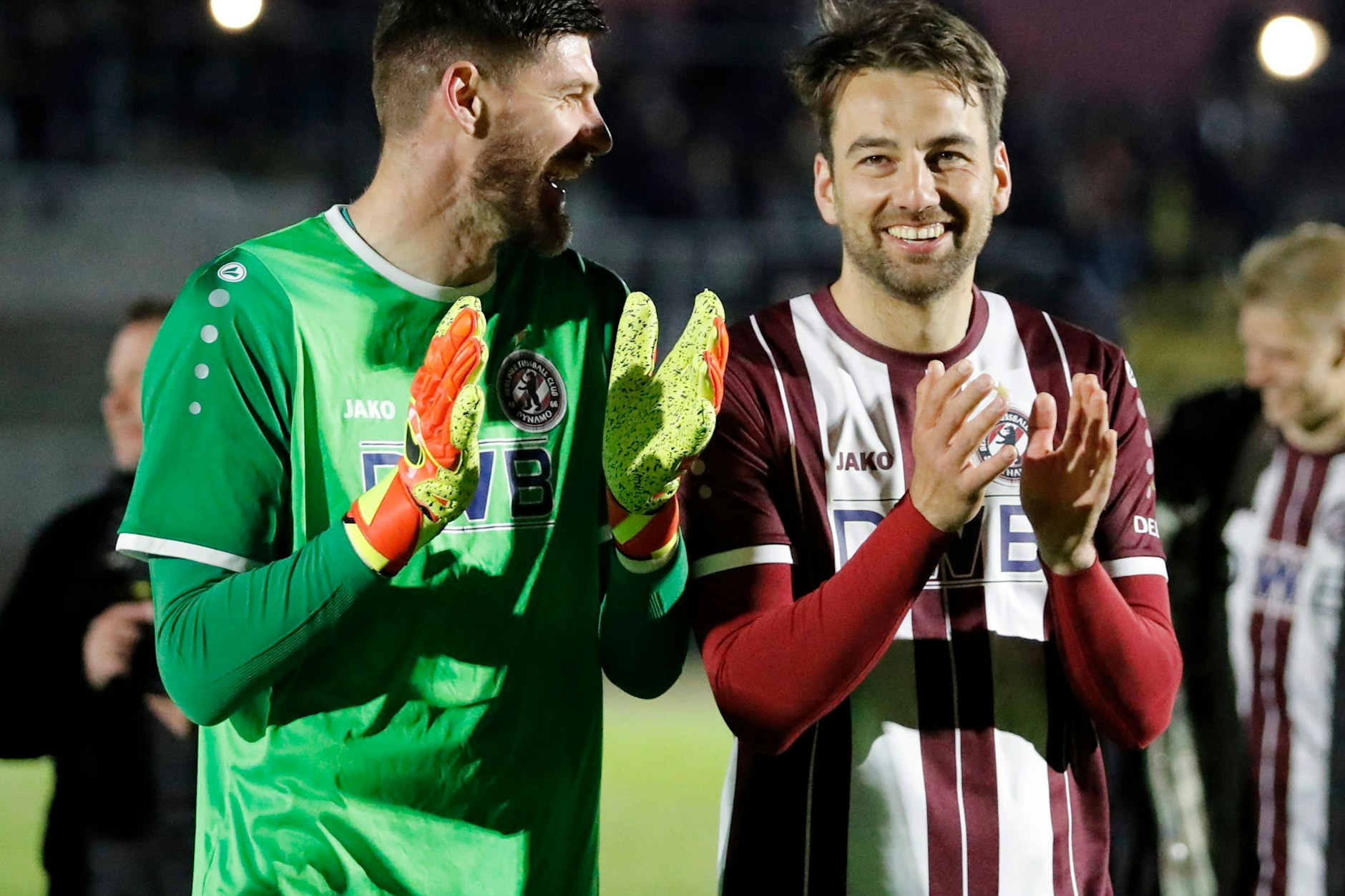 Dmitri Stajila und Christian Beck wollen jetzt endlich über den Meistertitel jubeln.