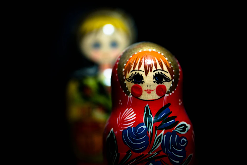 Das Symbol für Russland: Die Matroschka.