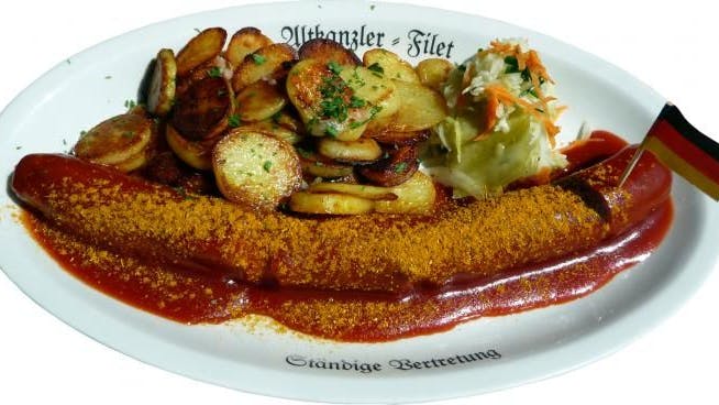 Das legendäre „Altkanzler - Filet“ der Berliner Kneipe „Ständige Vertretung“ zu Ehren Gerhard Schröders.