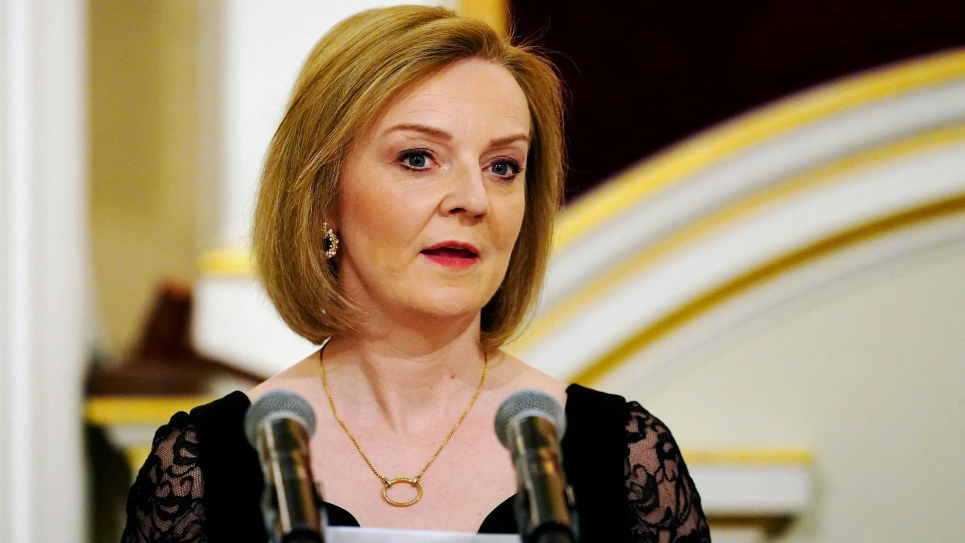 Die britische Außenministerin Liz Truss