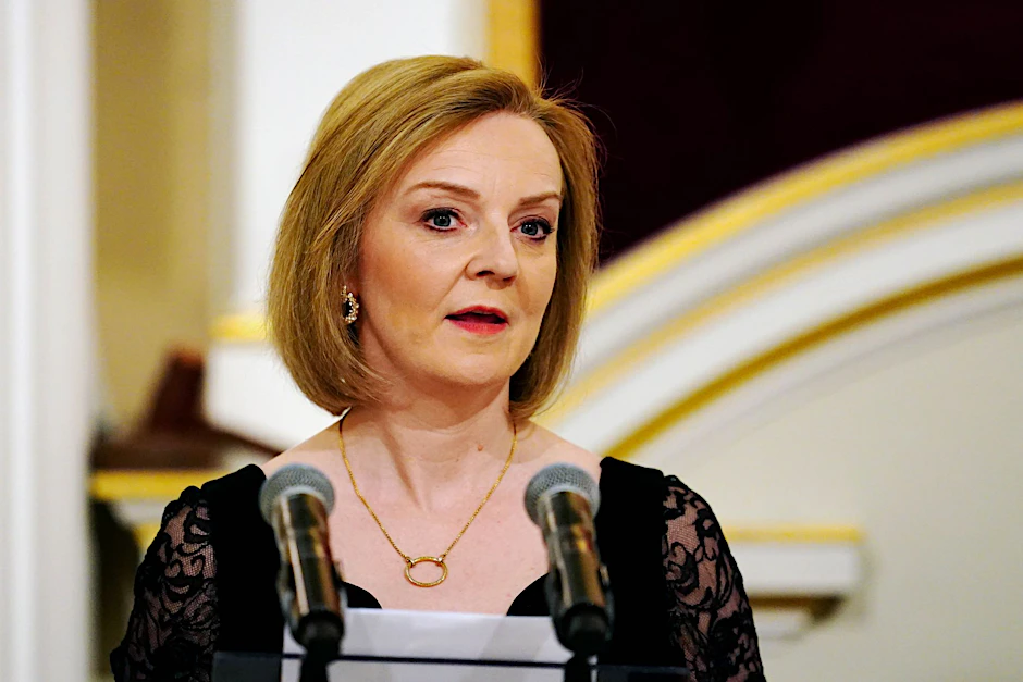 Die britische Außenministerin Liz Truss