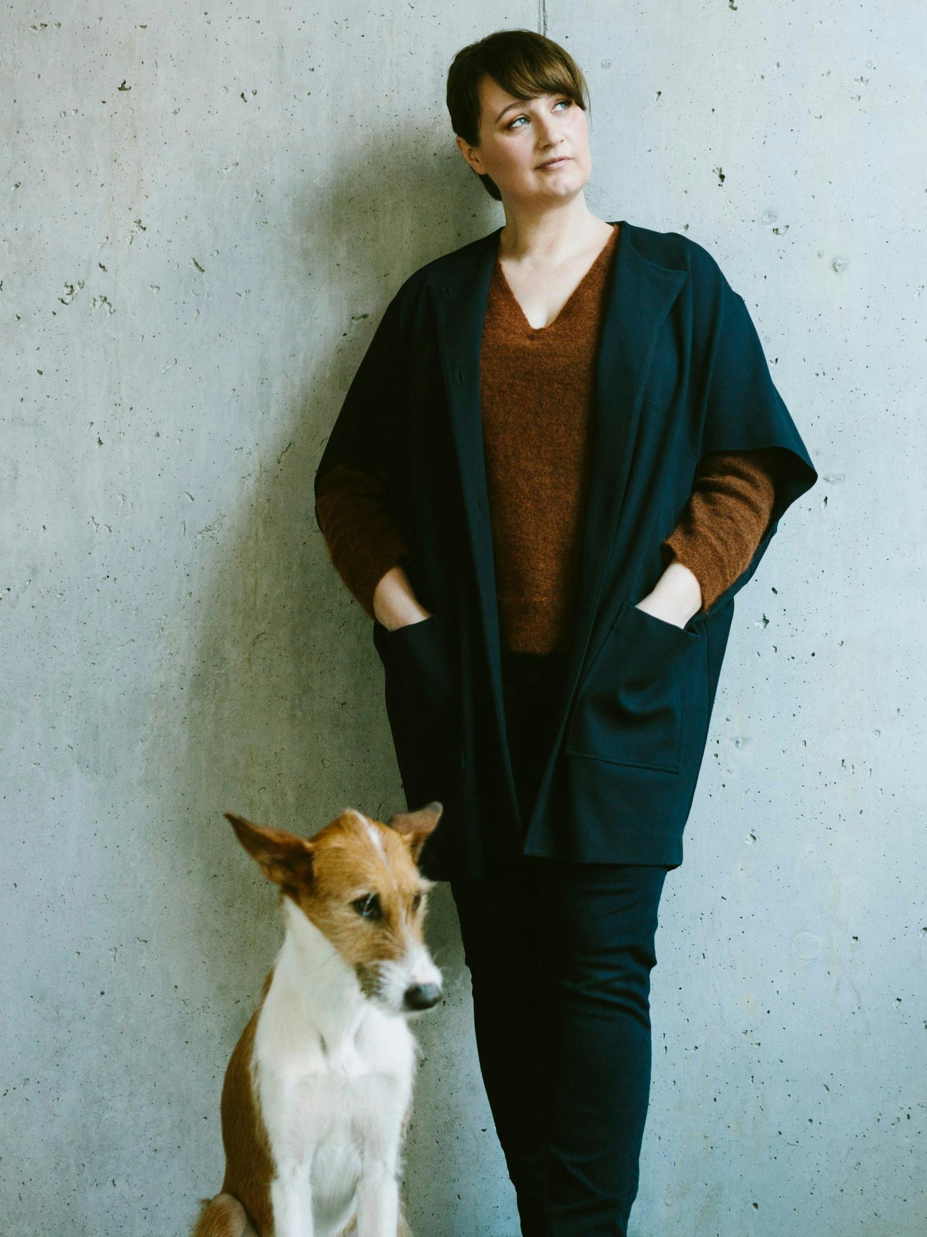 Anja Rützel und Hund Juri