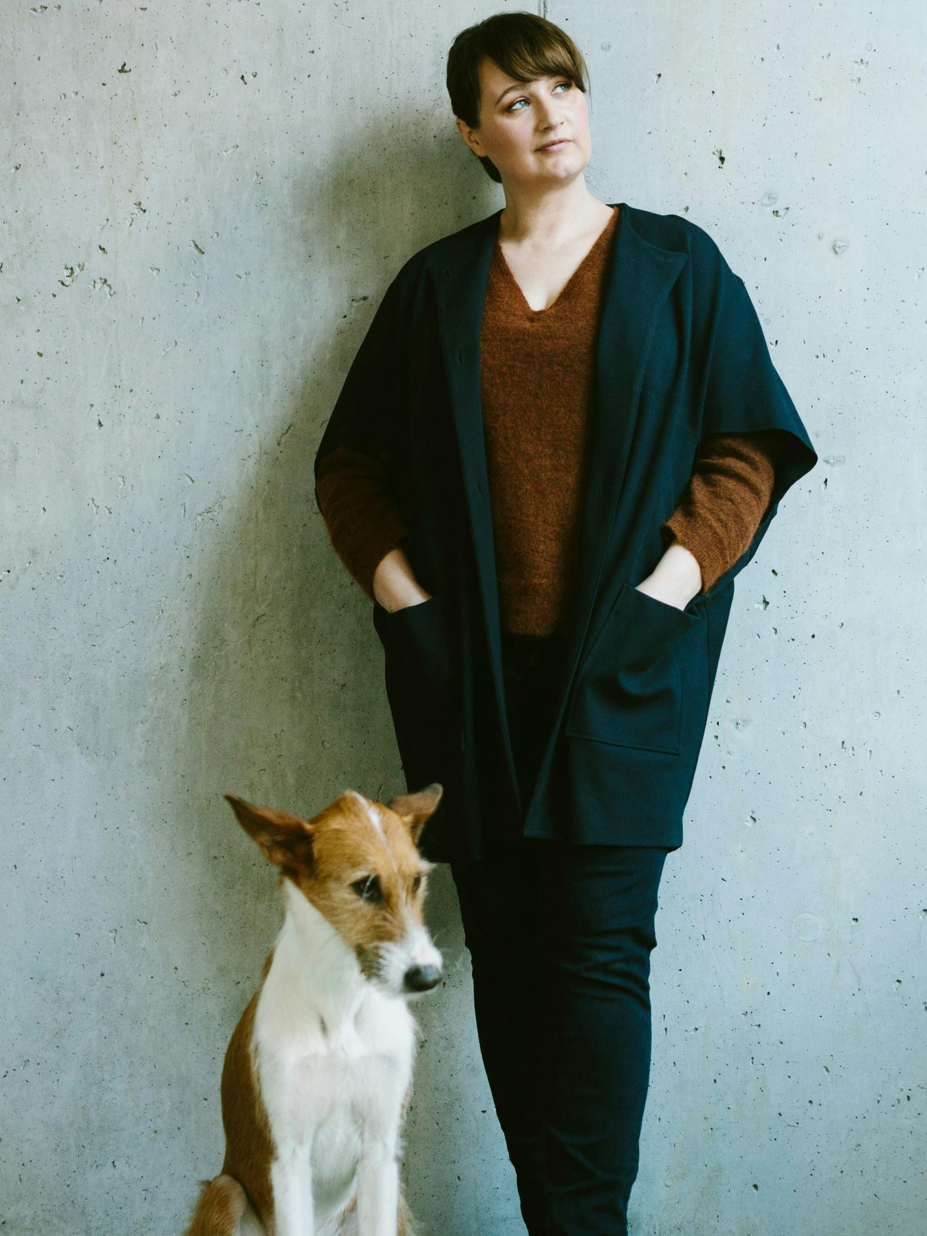 Anja Rützel und Hund Juri