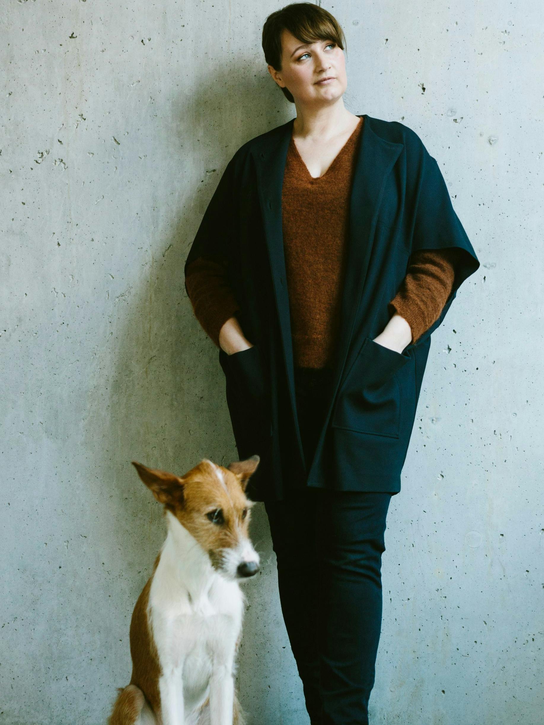 Anja Rützel und Hund Juri