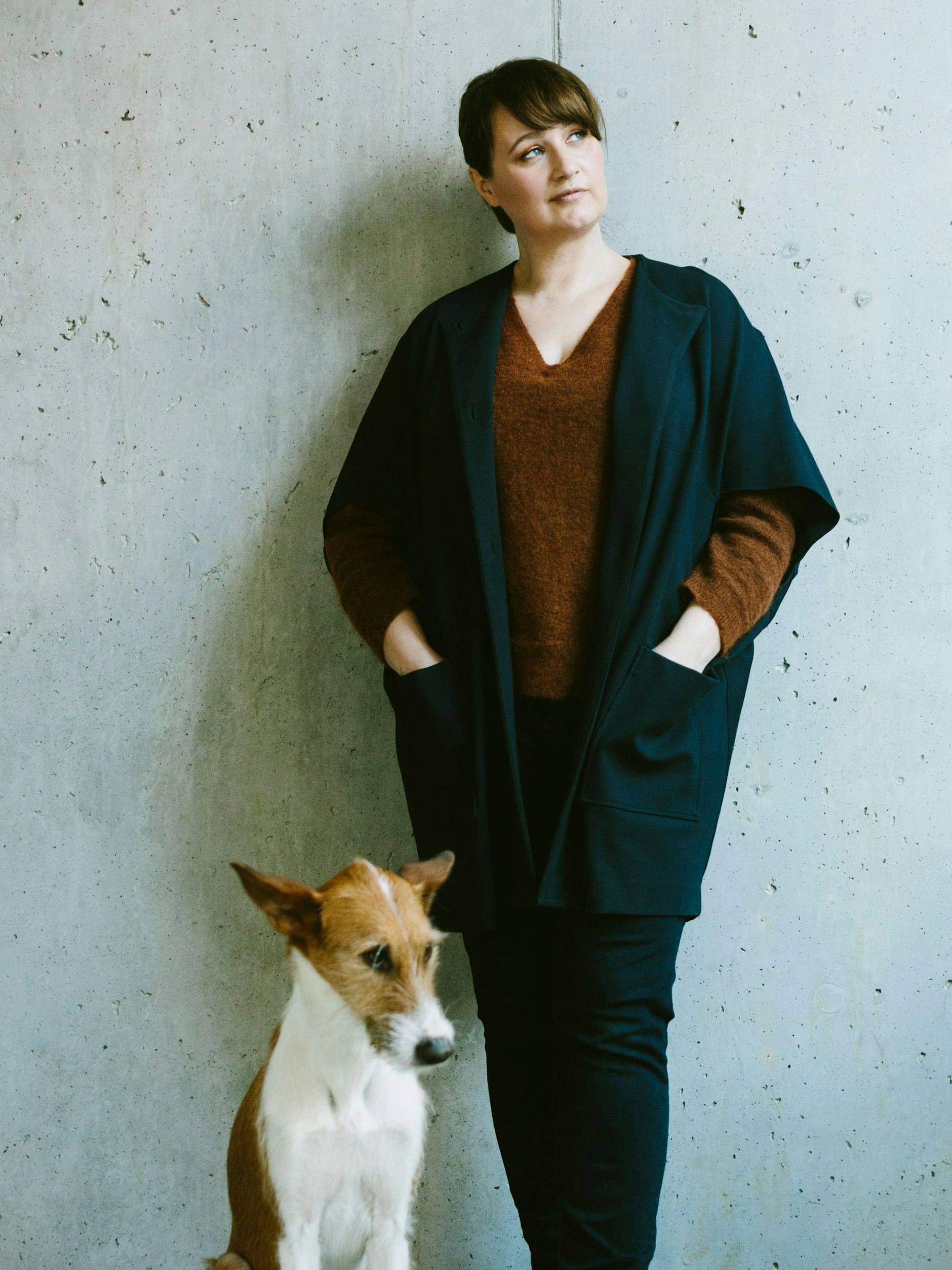 Anja Rützel und Hund Juri