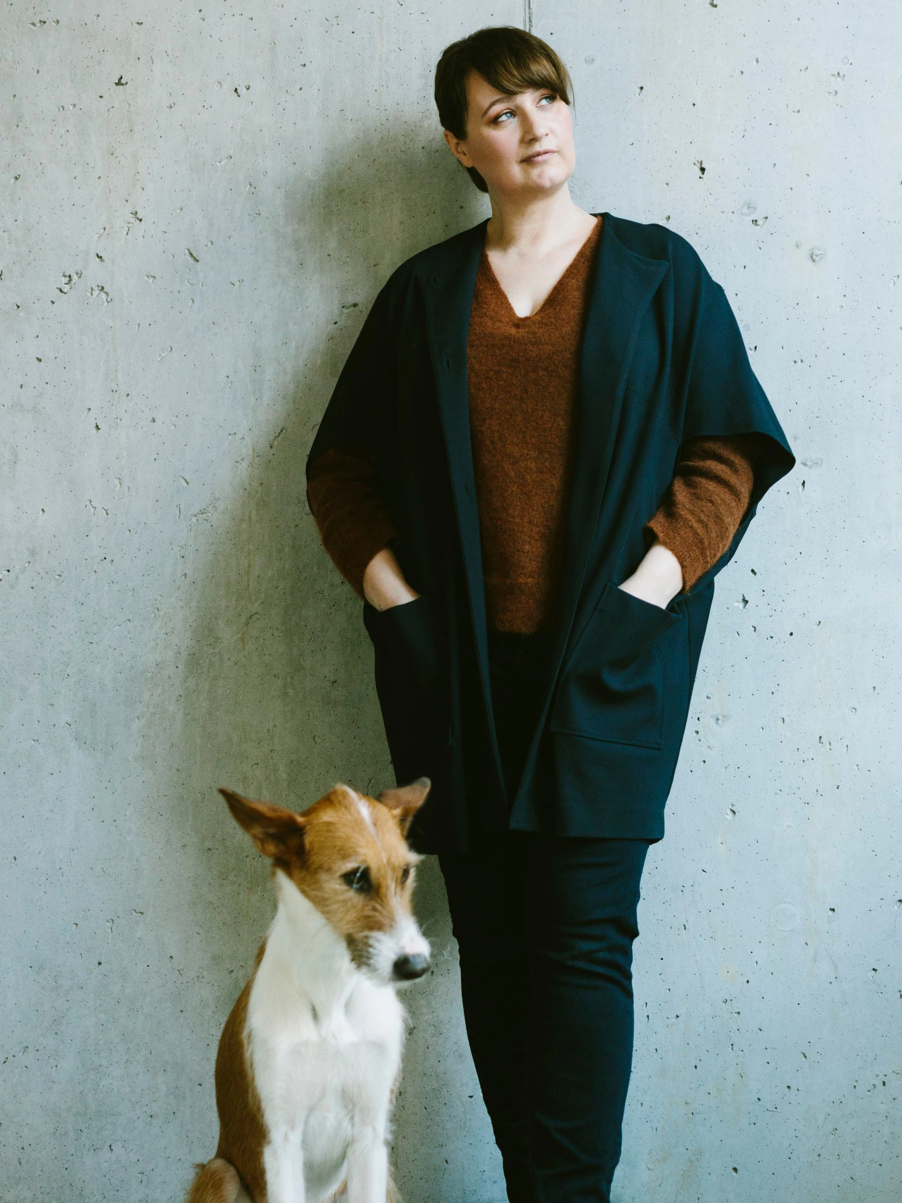 Anja Rützel und Hund Juri