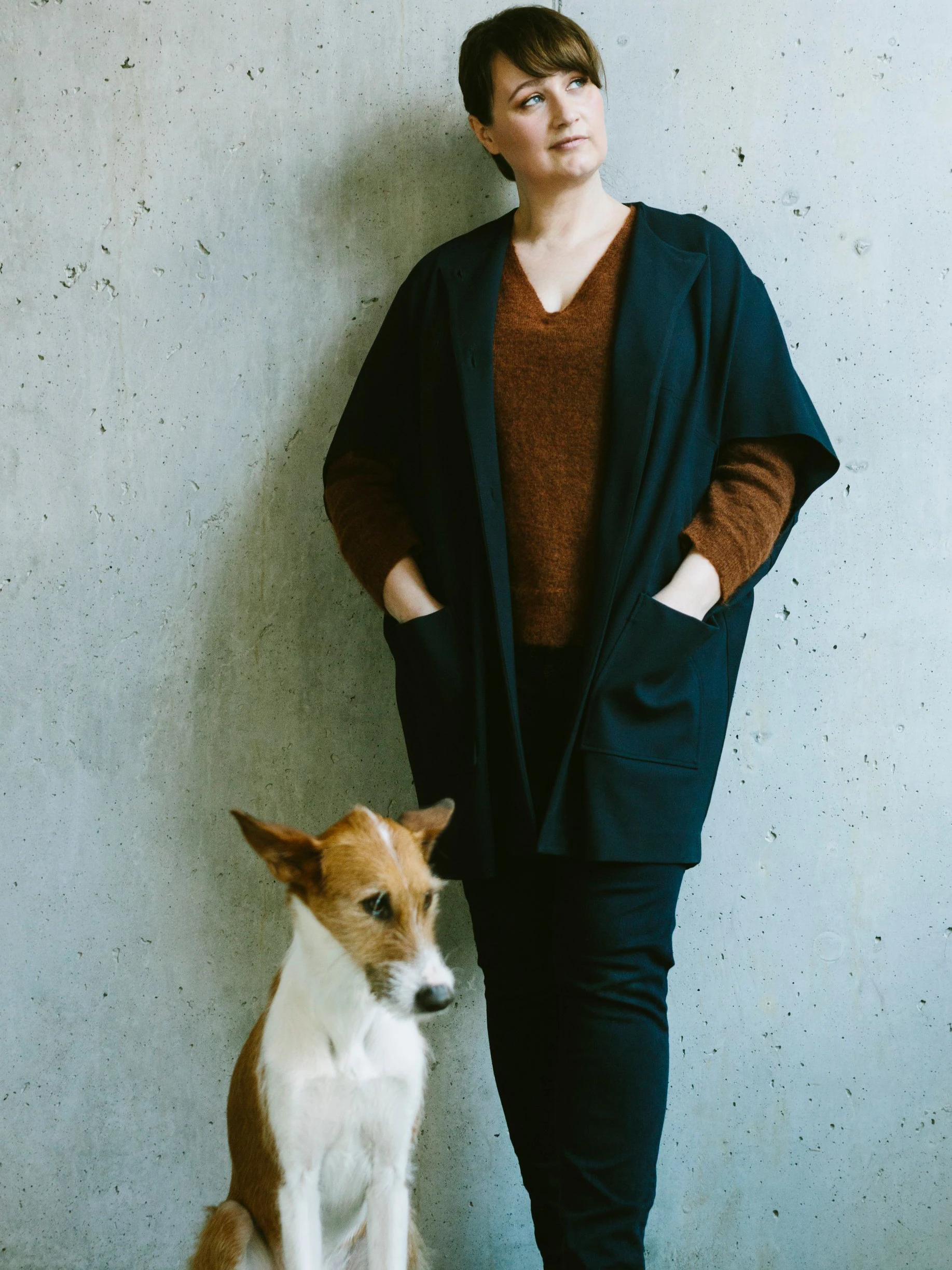Anja Rützel und Hund Juri