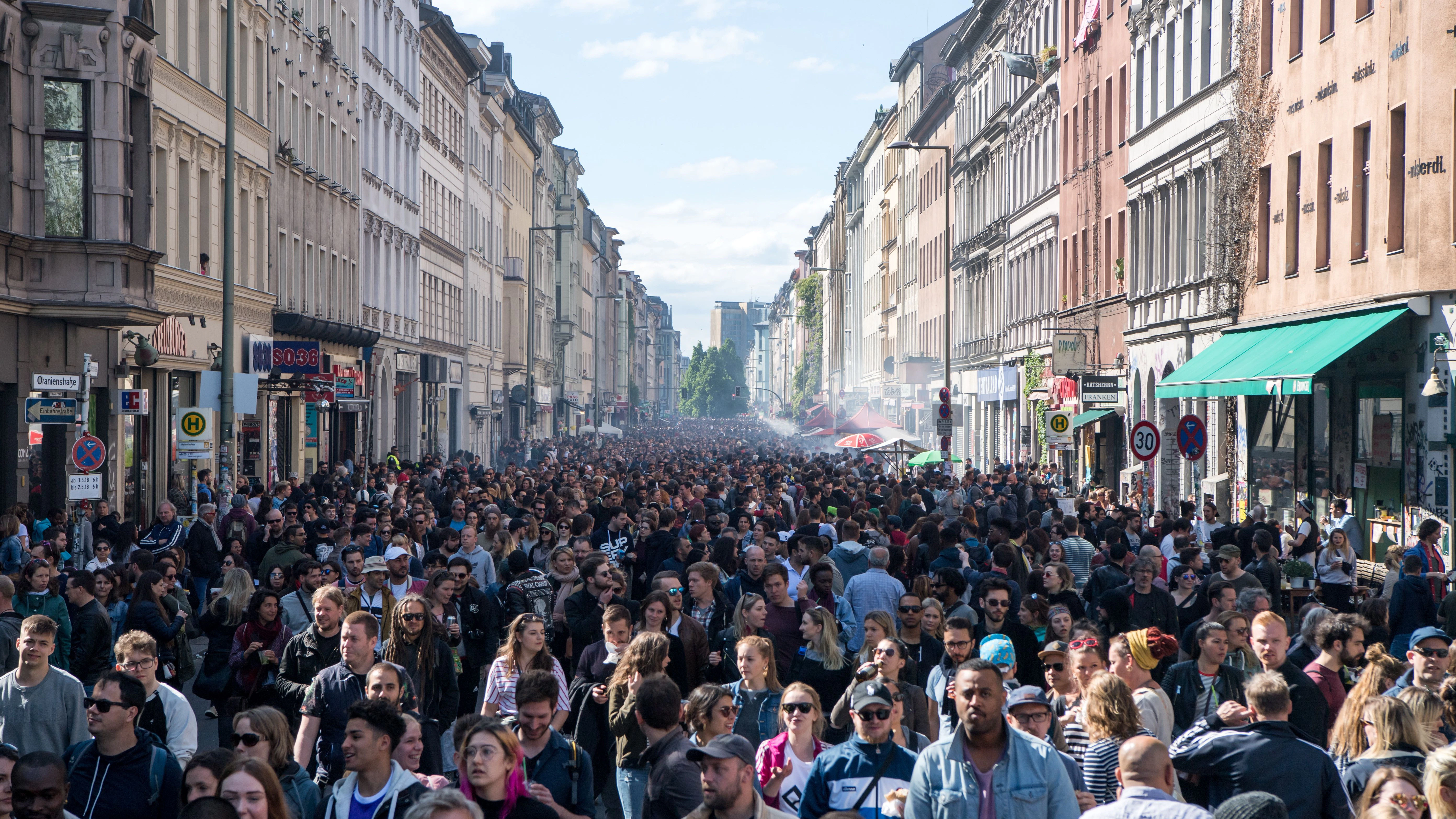 Das „Myfest“ wurde zum Leidwesen der Linksradikalen am 1. Mai ein Erfolg. (Archivfoto)