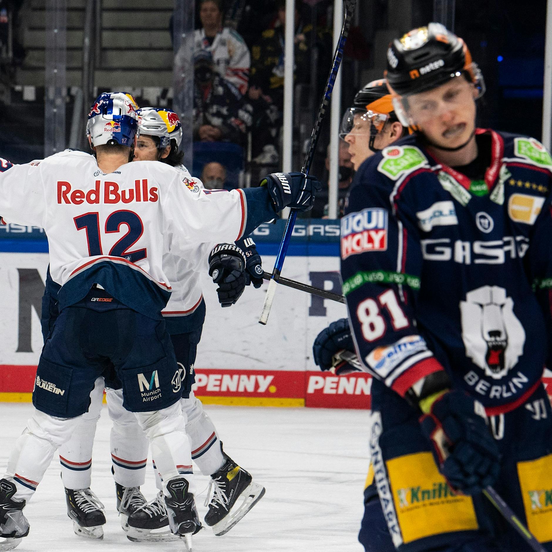 3:4 in Finale 1 gegen München: Wahnsinns-Eisbären geht am Ende doch die Puste aus