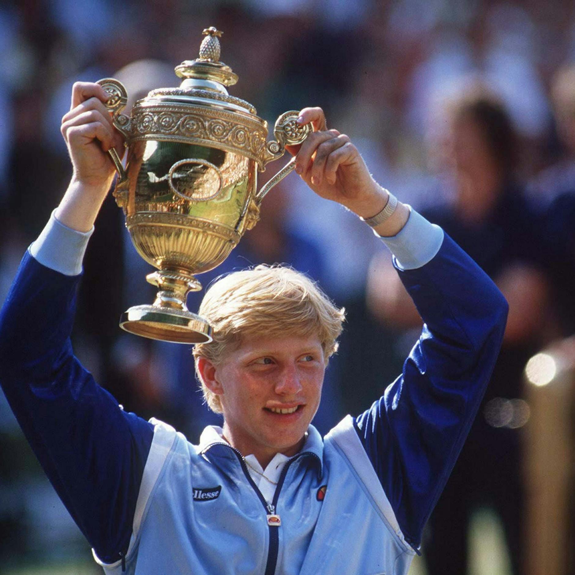 Sein größter Triumph: der Gewinn des Wimbledon-Finales 1985 gegen den Südafrikaner Kevin Curren.