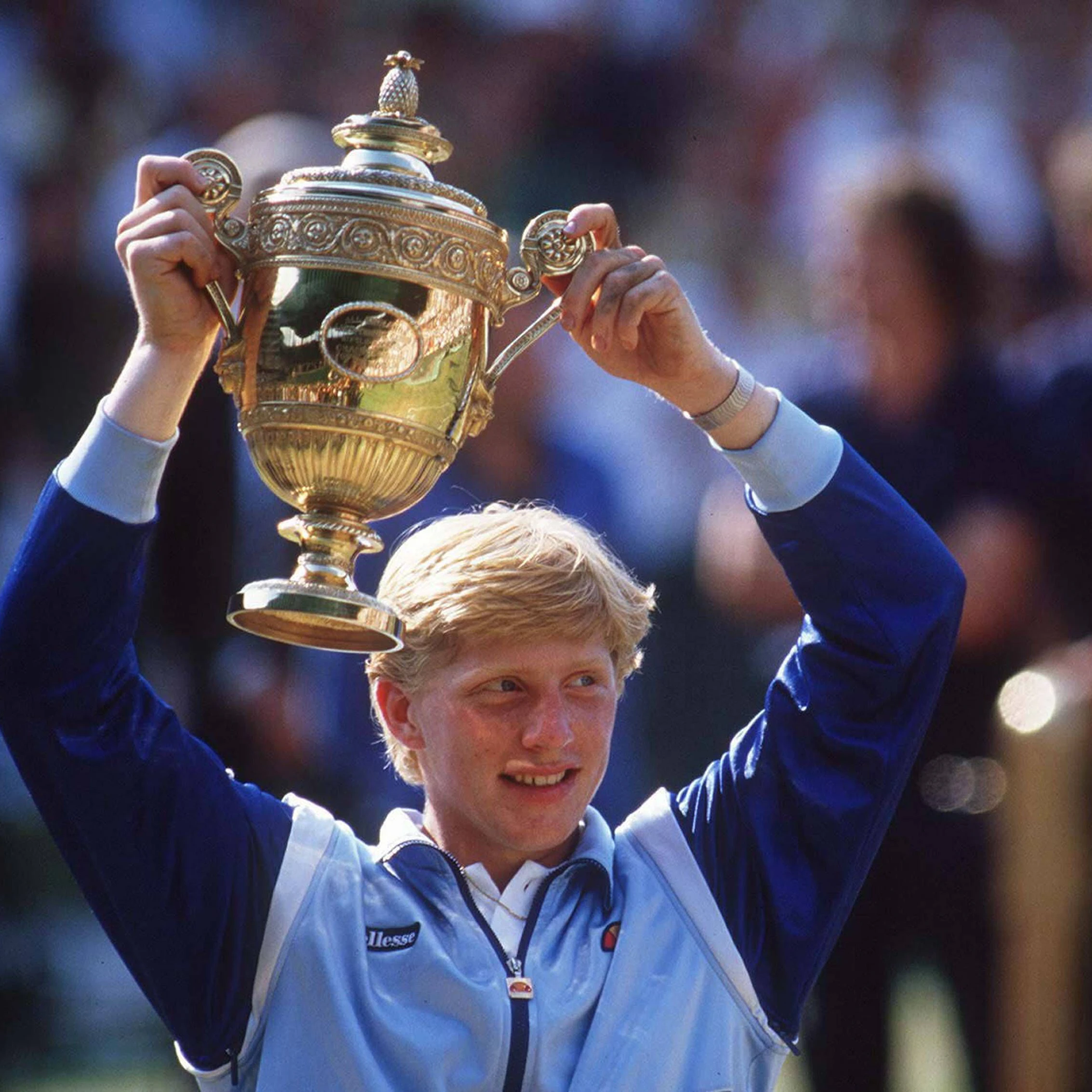 Sein größter Triumph: der Gewinn des Wimbledon-Finales 1985 gegen den Südafrikaner Kevin Curren.