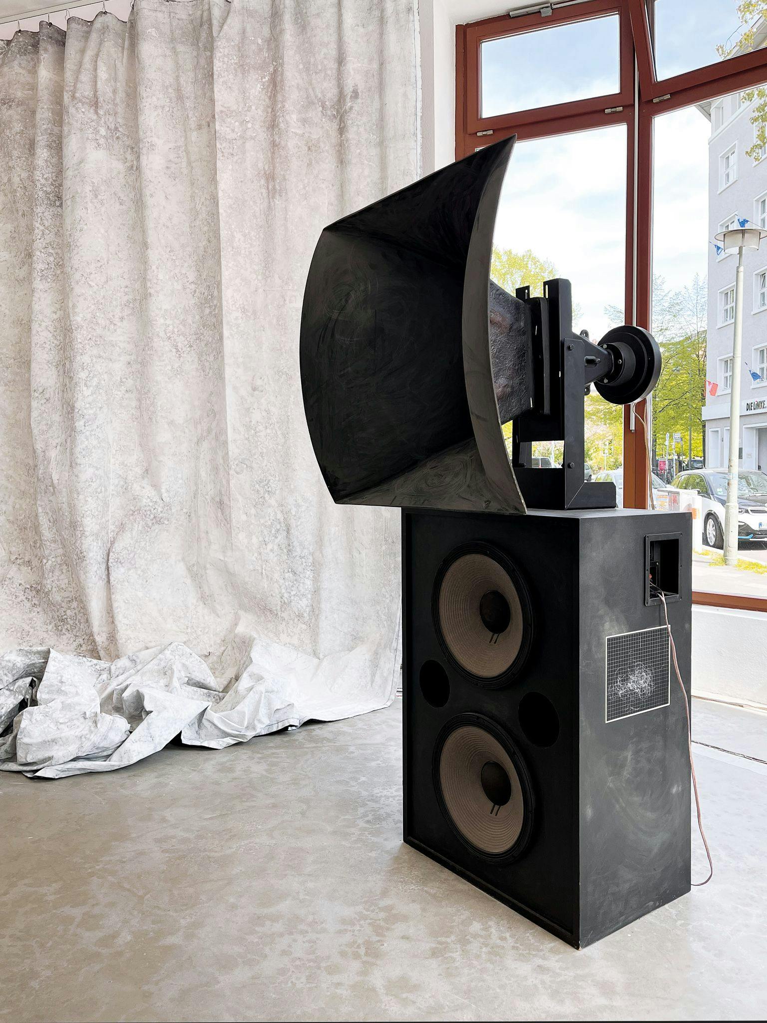 Klanginstallation des Sound-Künstlers Dirk Bell