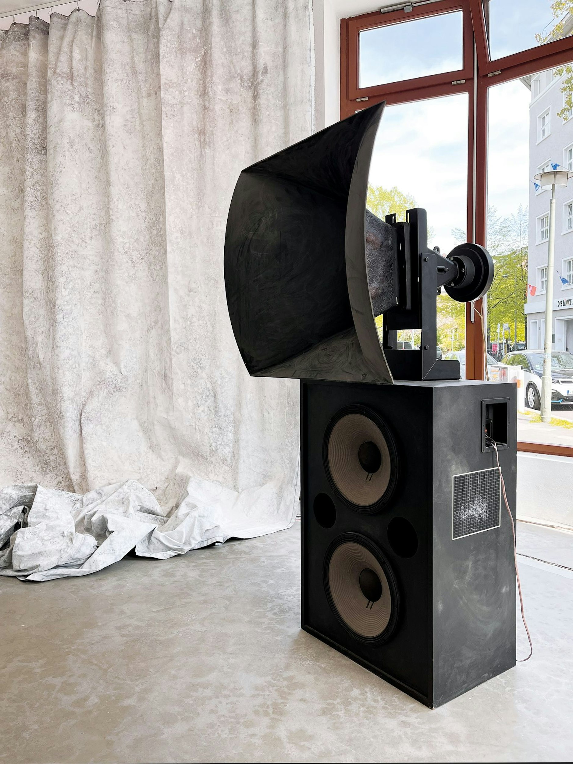 Klanginstallation des Sound-Künstlers Dirk Bell