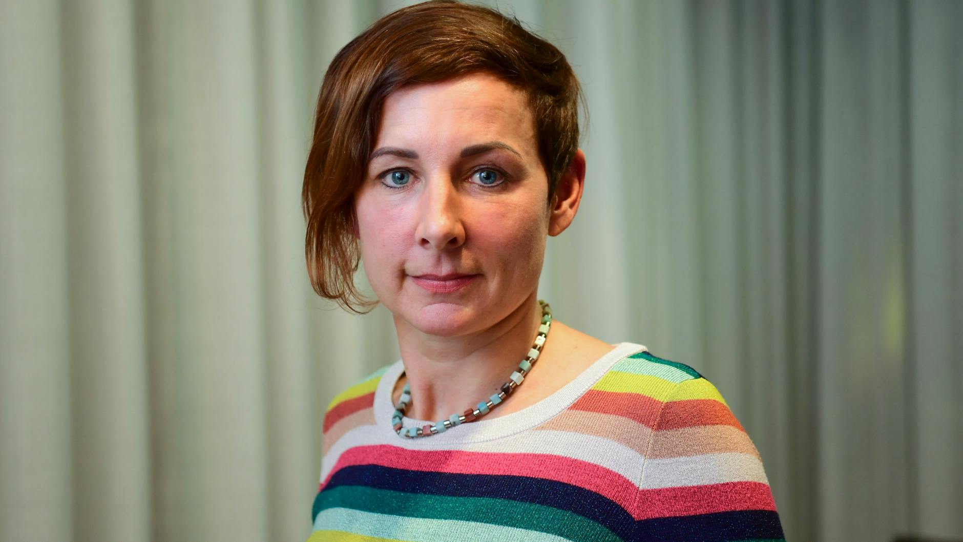 Schriftstellerin Juli Zeh ist gegen die Lieferung schwerer Waffen nach Kiew.