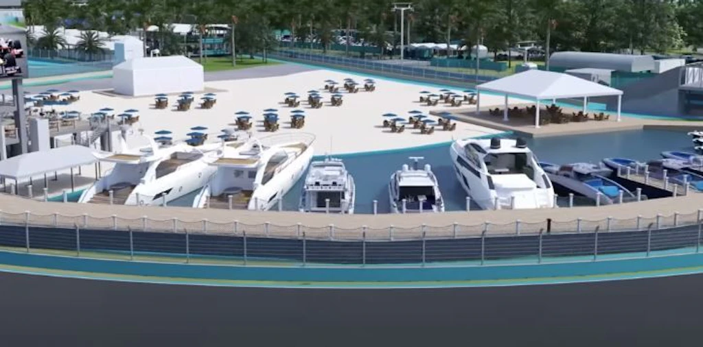 Total gaga: In Miami rasen Max Verstappen & Co. sogar an einem Fake-Hafen vorbei