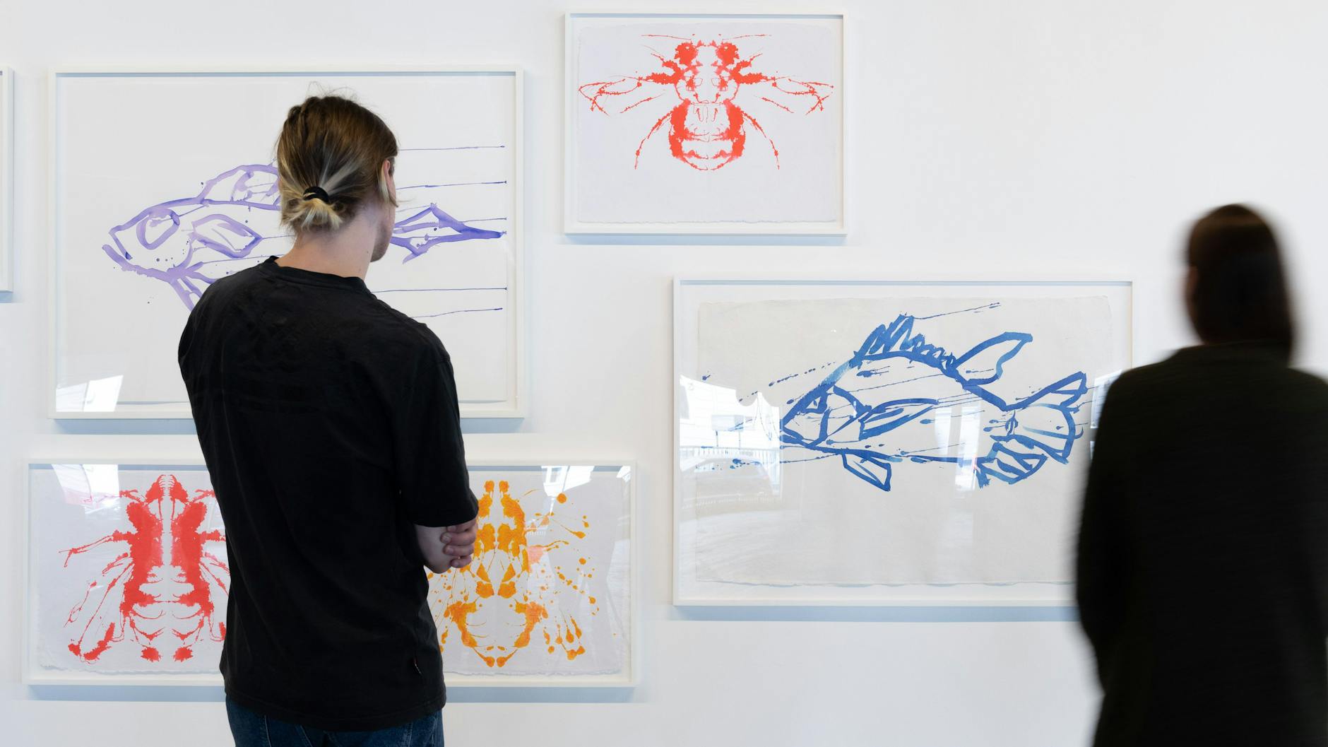 Neuzugang beim Gallery Weekend 2022: Galerie Heidi, Kurfürstenstraße 145,mit Zeichnungen von Joe Jonas