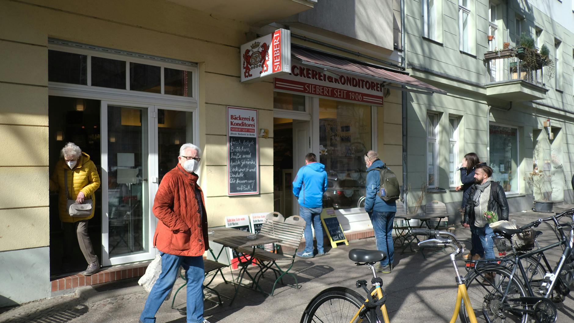 Ein echtes Familienunternehmen und eine der ältesten Bäckereien Berlins: Siebert in der Schönfließer Straße 12.