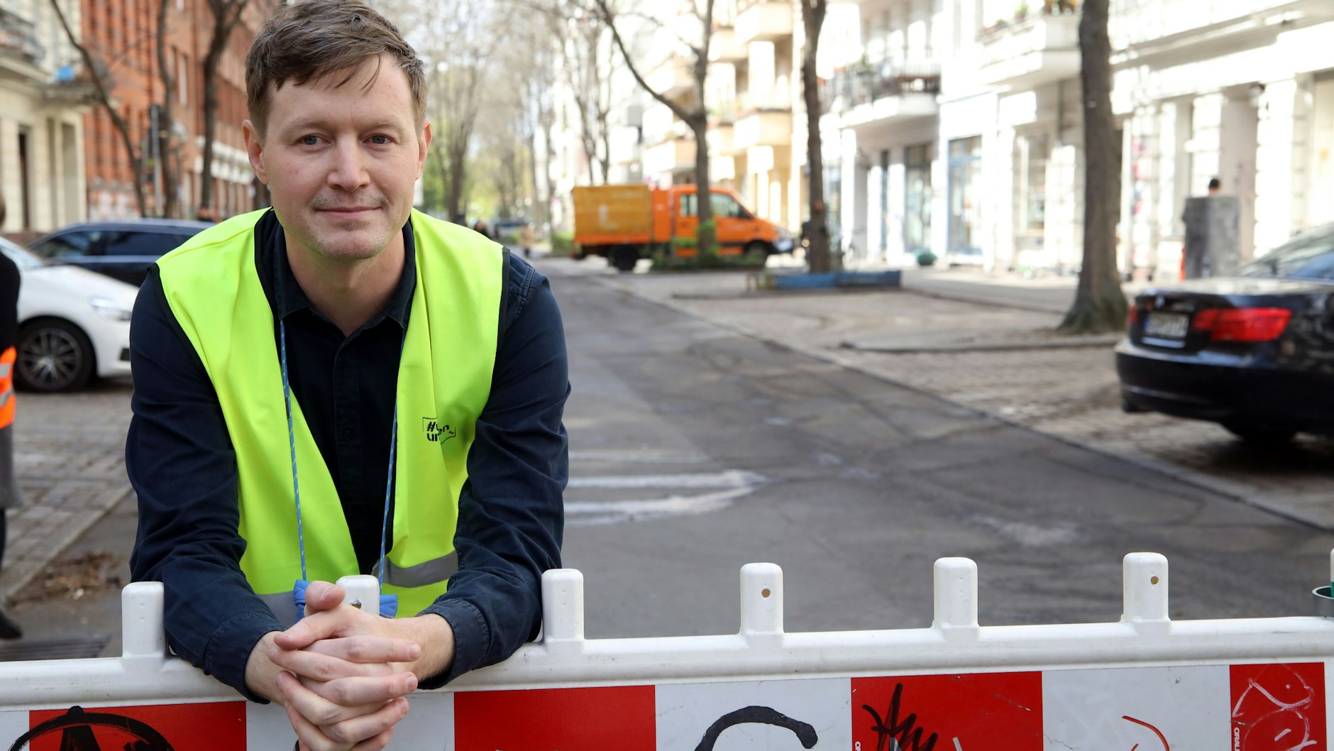 Bodo Pahlke wohnt im Graefekiez. Er hält das Experiment für sinnvoll.
