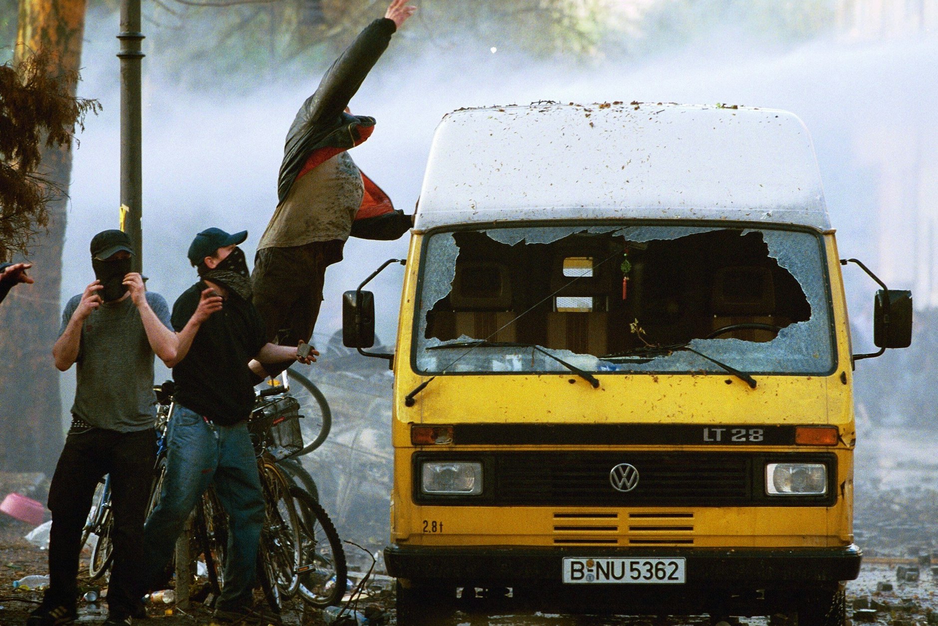 Immer wieder kommt es rund um den 1. Mai in Berlin zu Krawallen (Archivfoto).