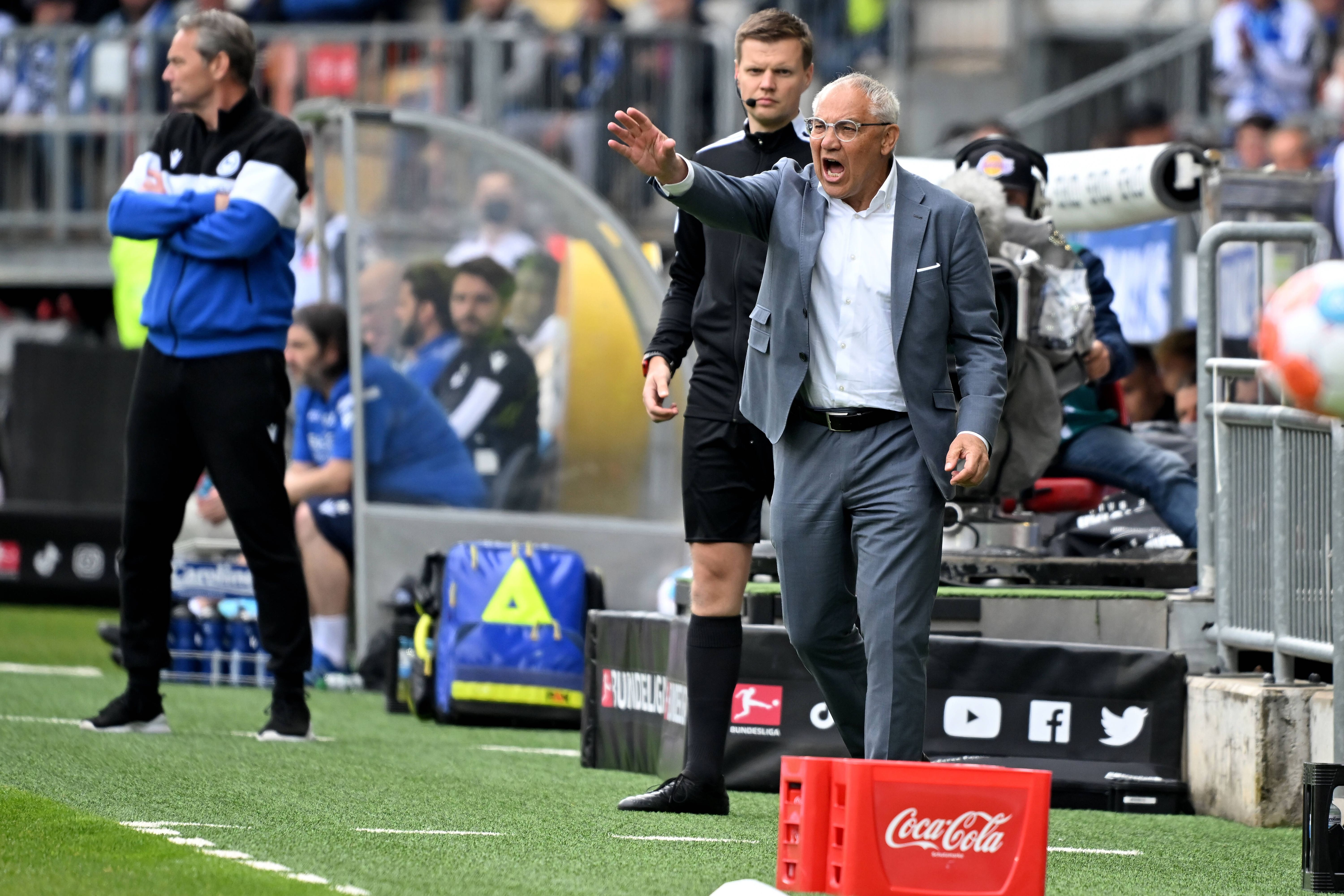 Giftpfeile im Abstiegskampf: VfB-Boss und Bayern-Coach kontern Hertha-Trainer Felix Magath