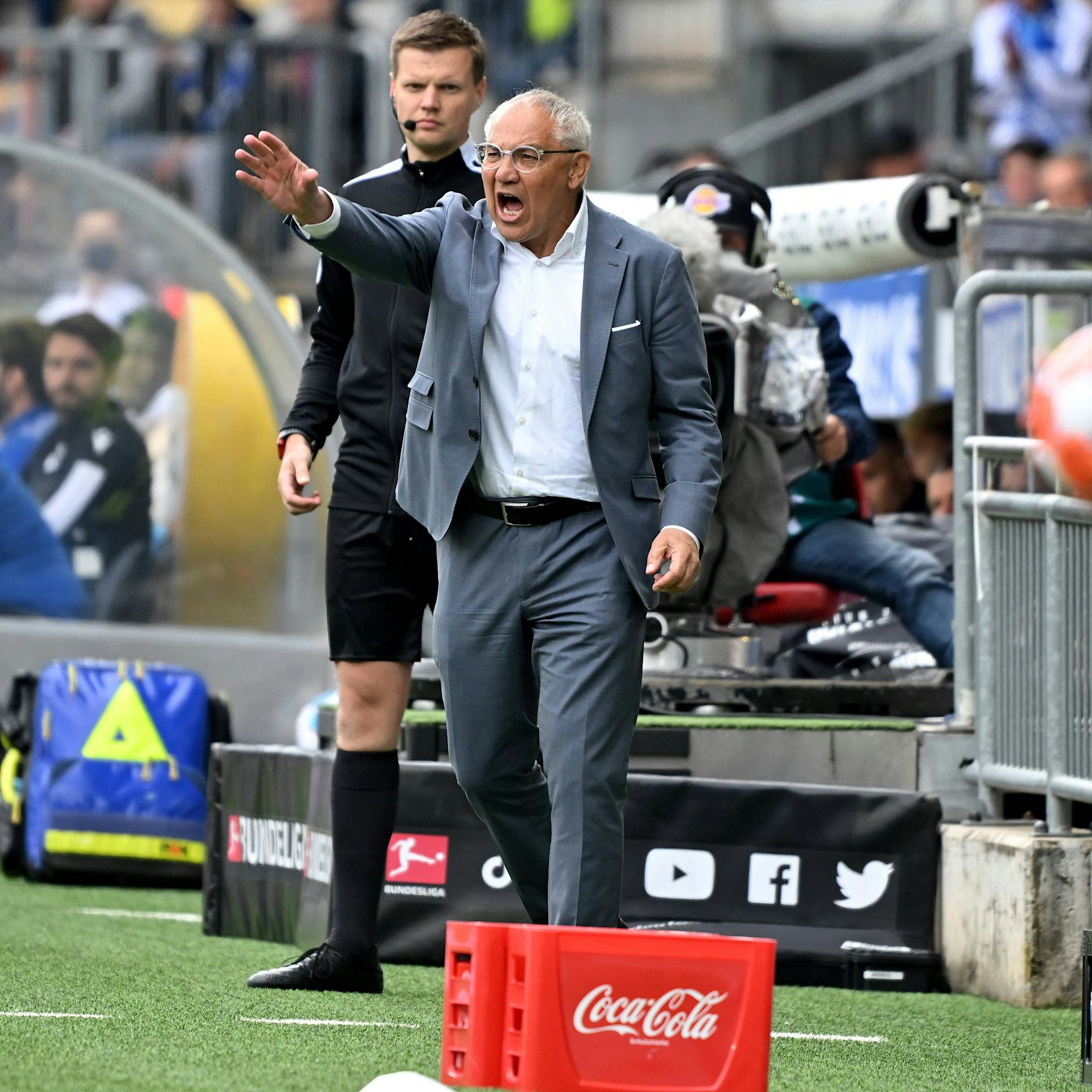 Giftpfeile im Abstiegskampf: VfB-Boss und Bayern-Coach kontern Hertha-Trainer Felix Magath