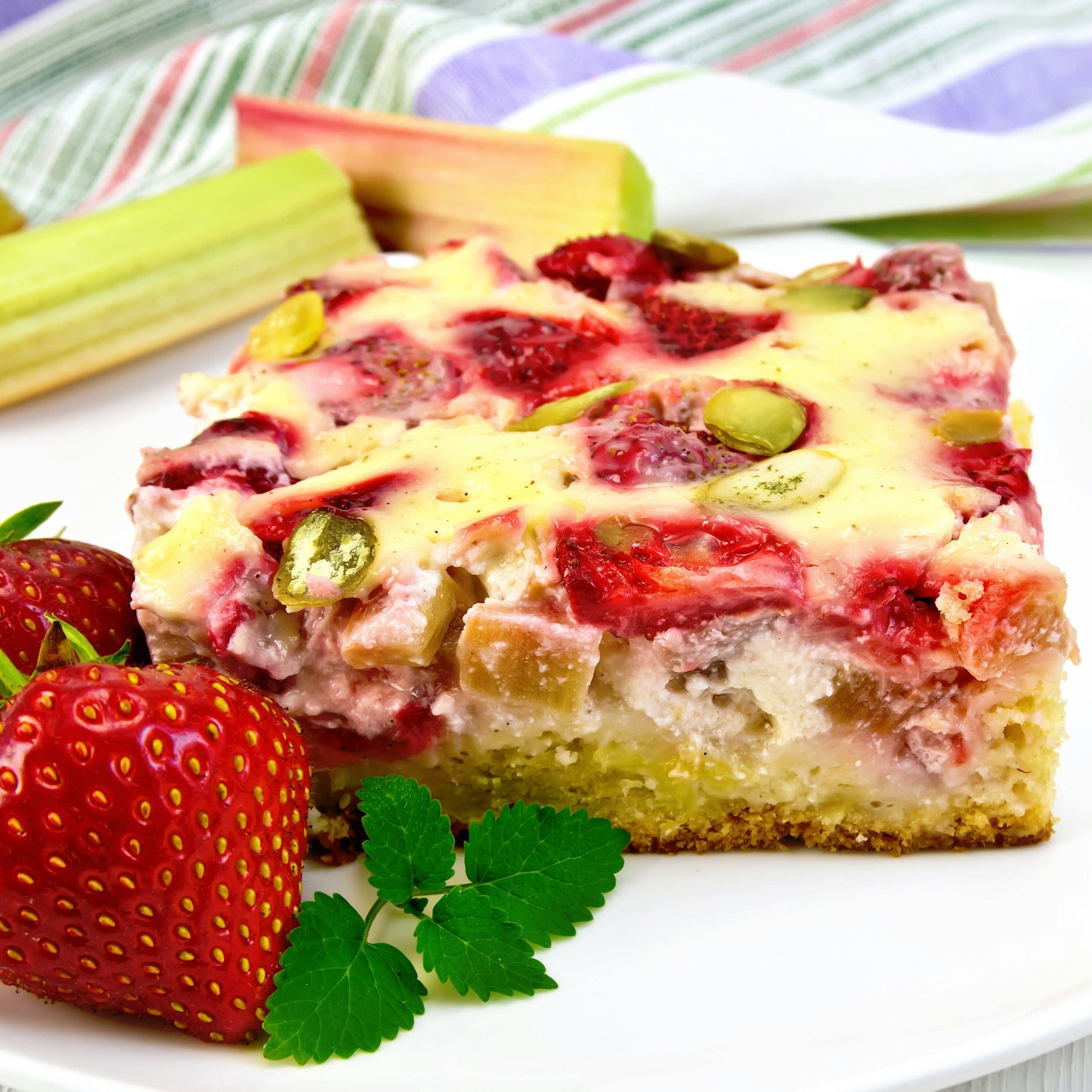 Besonders Rhabarberkuchen ist bei den meisten sehr beliebt.