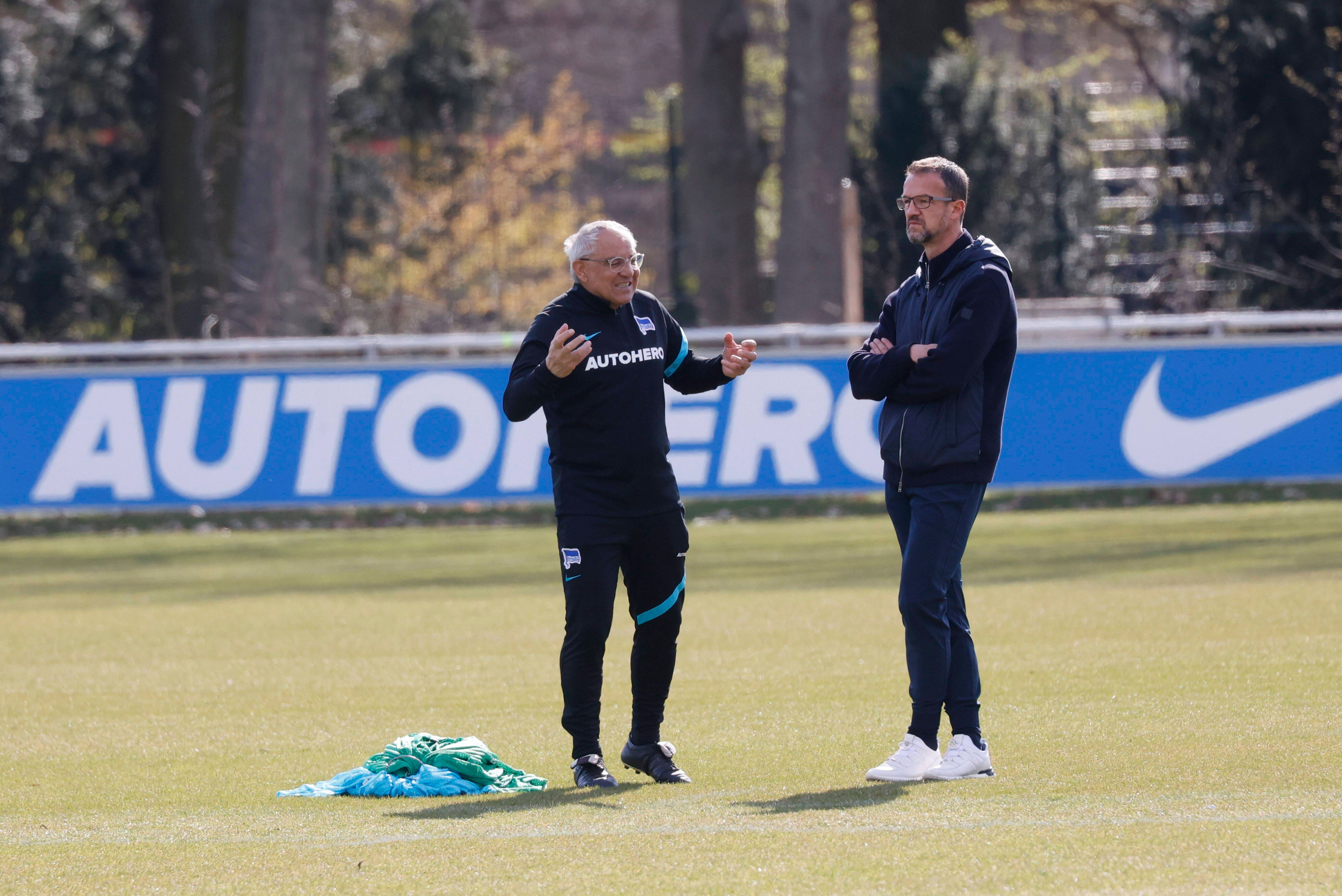 Image - Wie mit Pal Dardai: Hertha-Boss Bobic steckt durch Magaths Erfolg in der Trainer-Falle