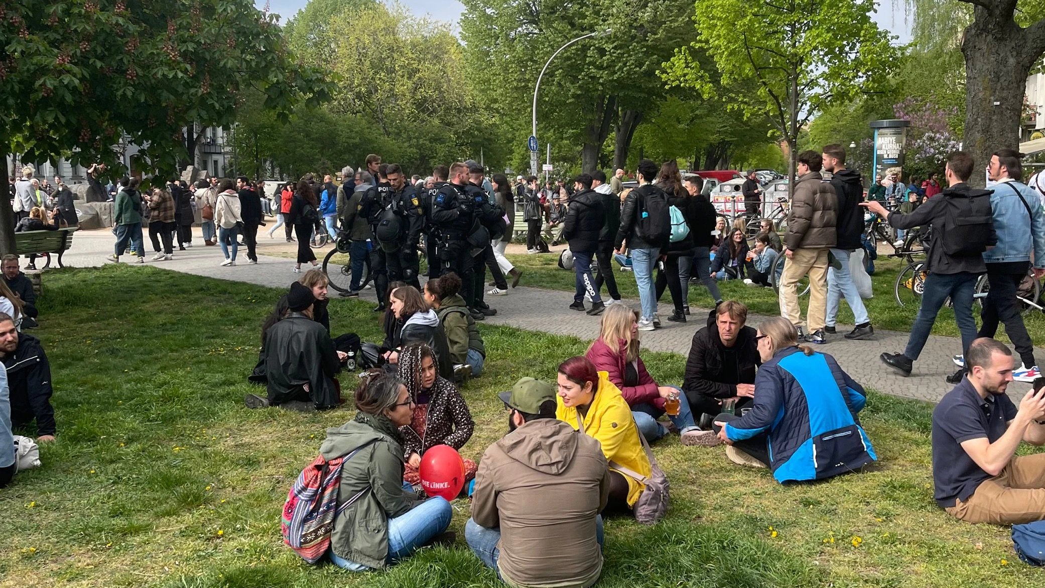 1. Mai in Kreuzberg