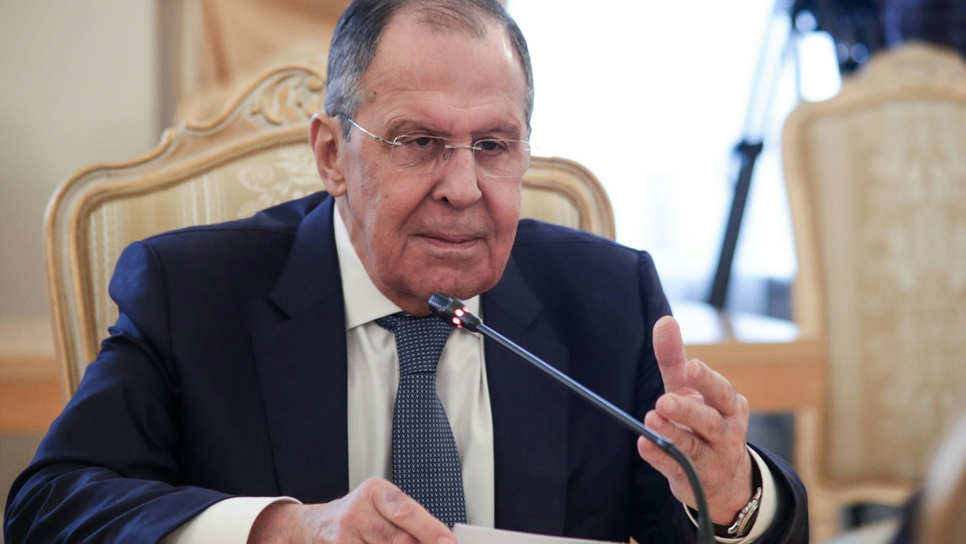 Der russische Außenminister Sergej Lawrow