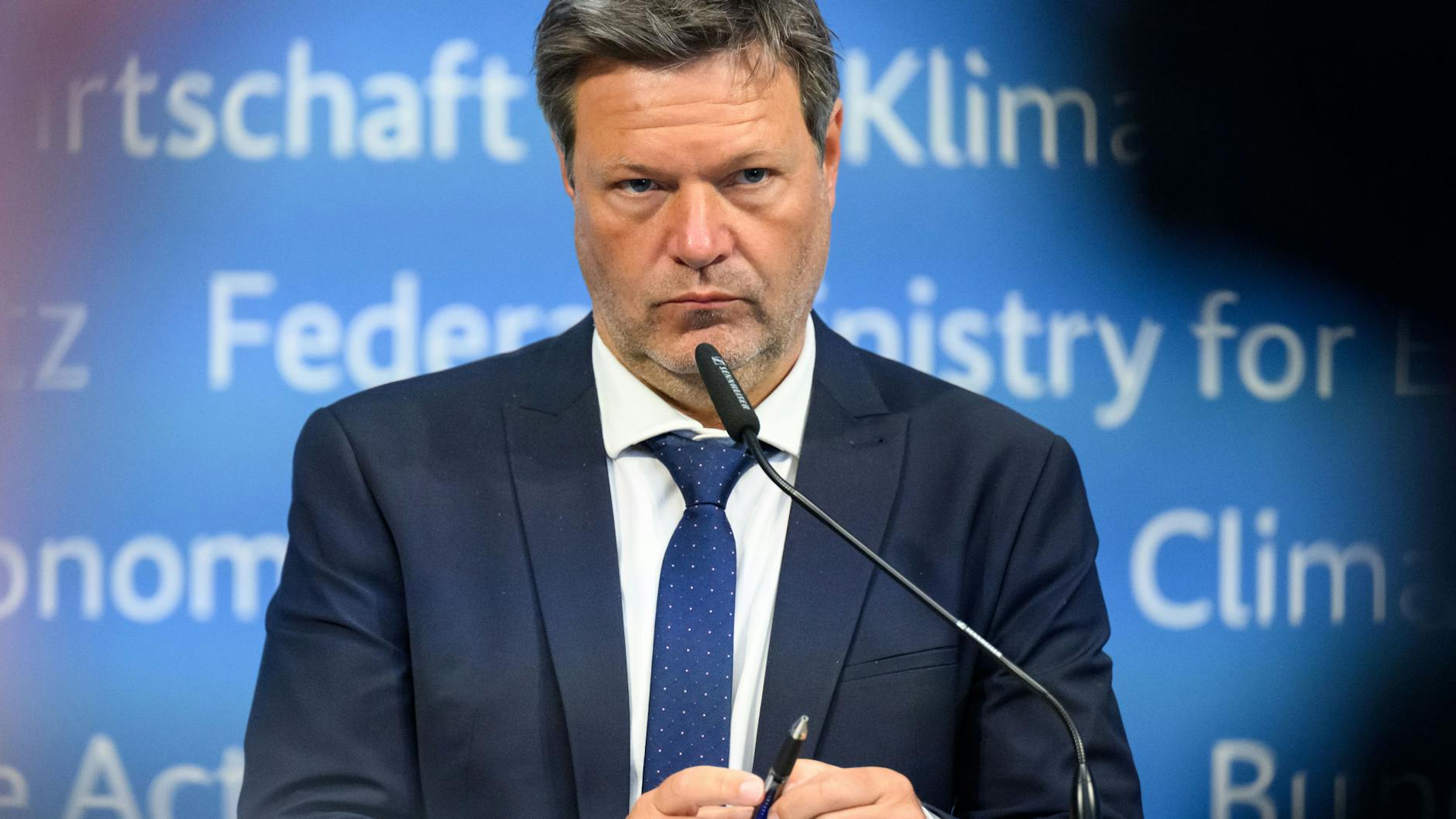 Bundeswirtschaftsminister Robert Habeck (Grüne)