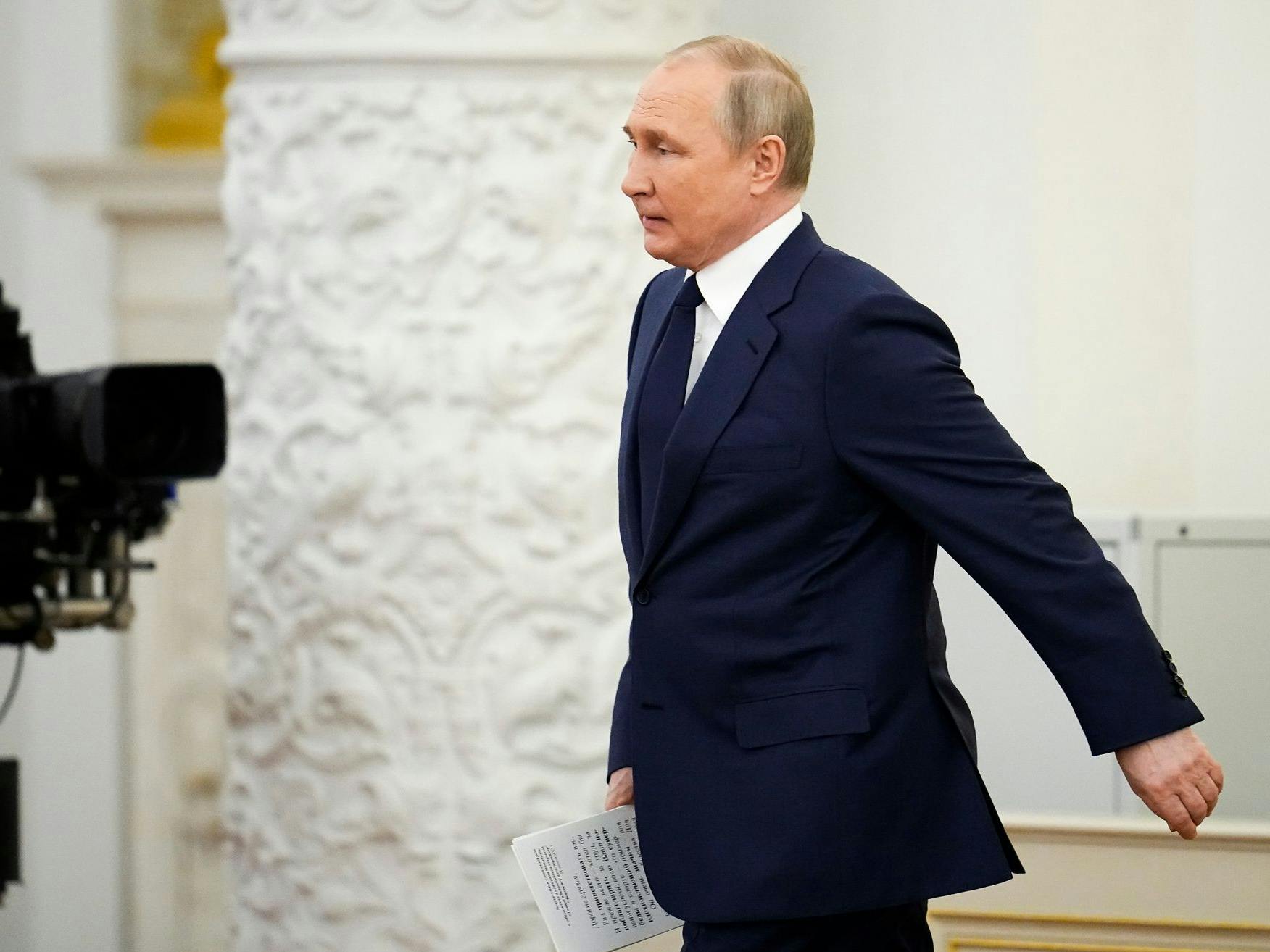 Der russische Präsident Wladimir Putin im Kreml.