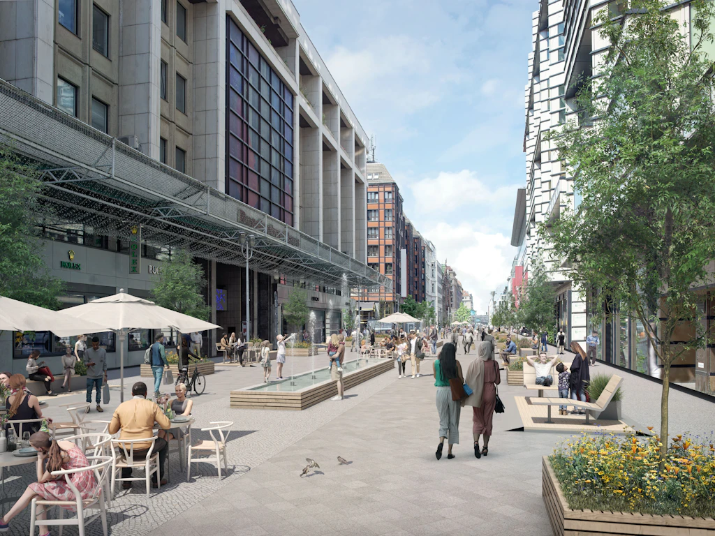 Neues zur Friedrichstraße: Bleibt die schöne Idee der Senatorin ein Traum?