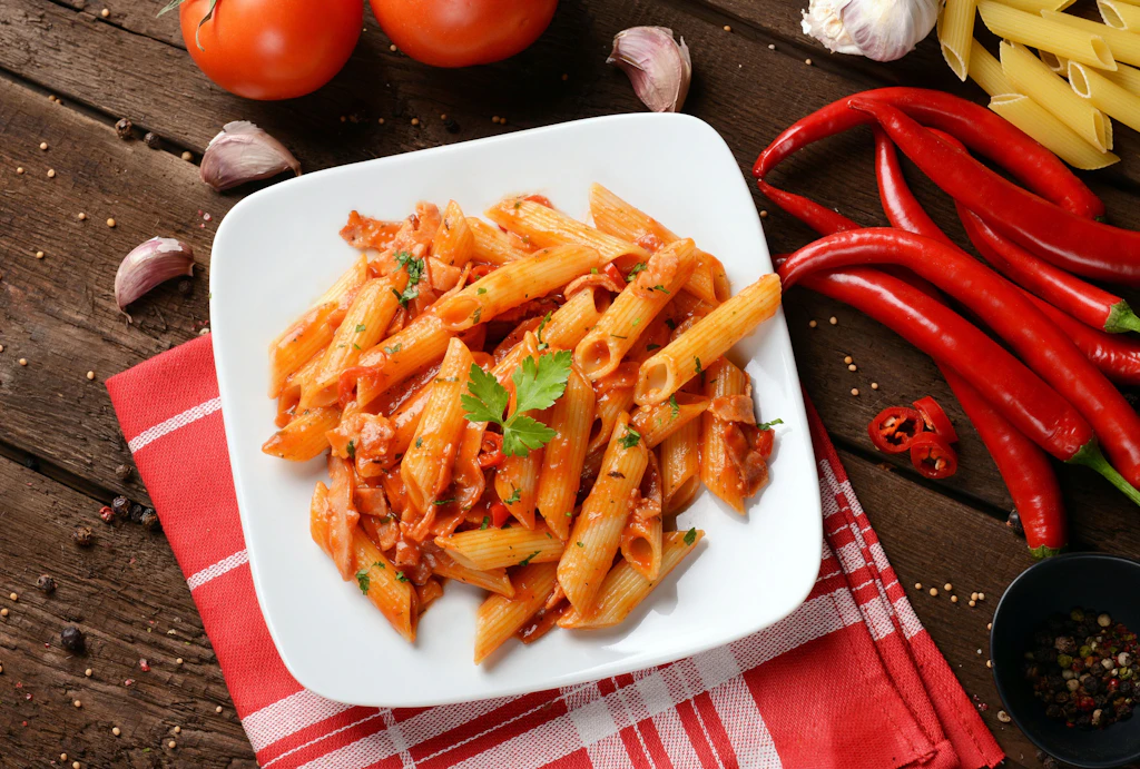 Superschnell, superscharf, super lecker: Mit DIESEM Rezept gelingen Penne al Arrabiata garantiert!