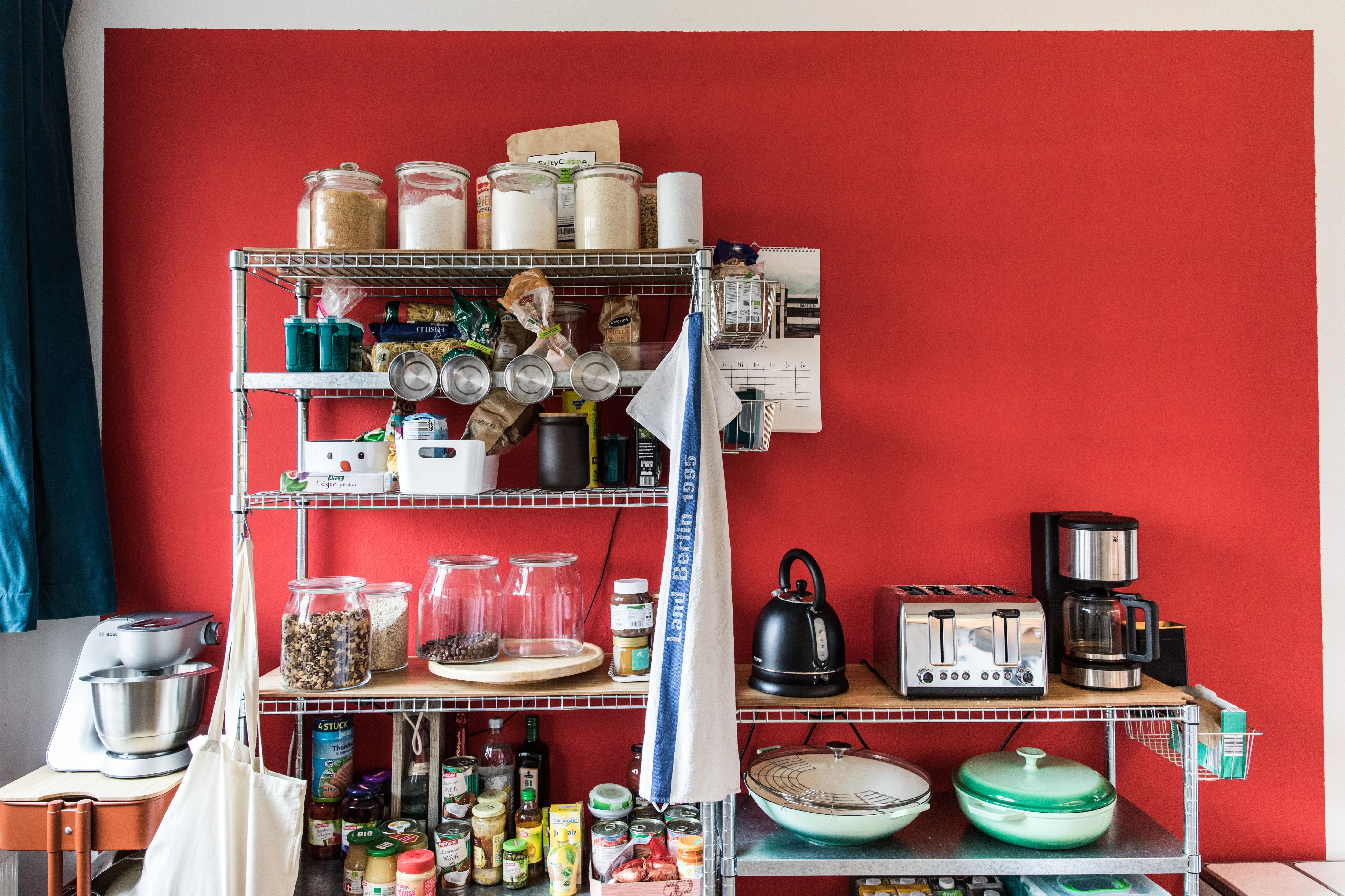 Jeder Raum in der Wohnung der Jehnes ist einer anderen Farbe gestrichen.