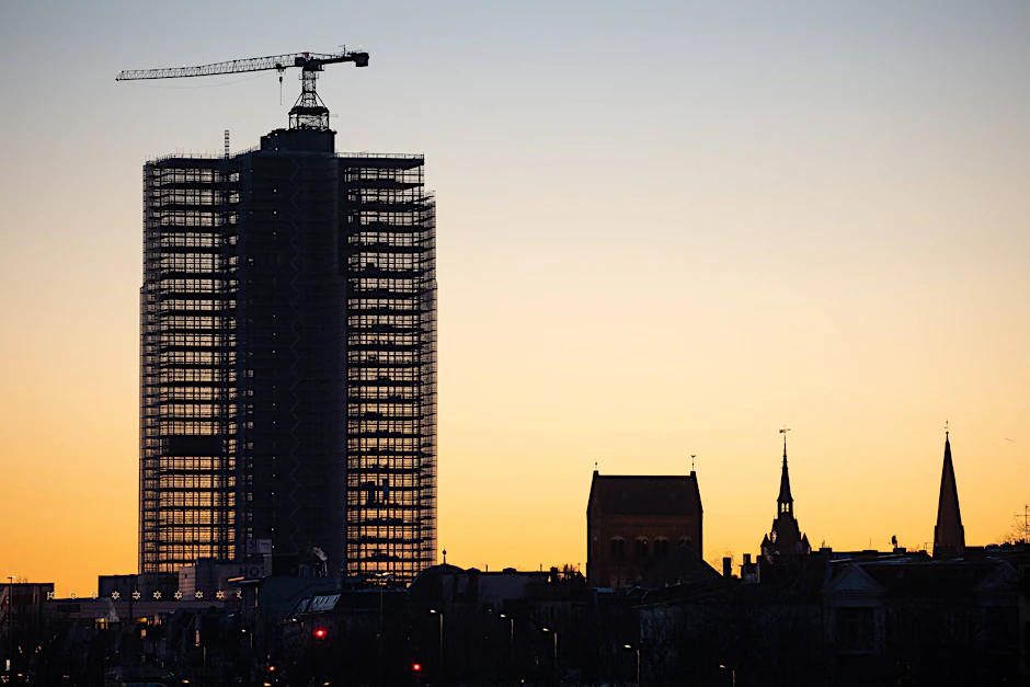 Baustelle in Berlin