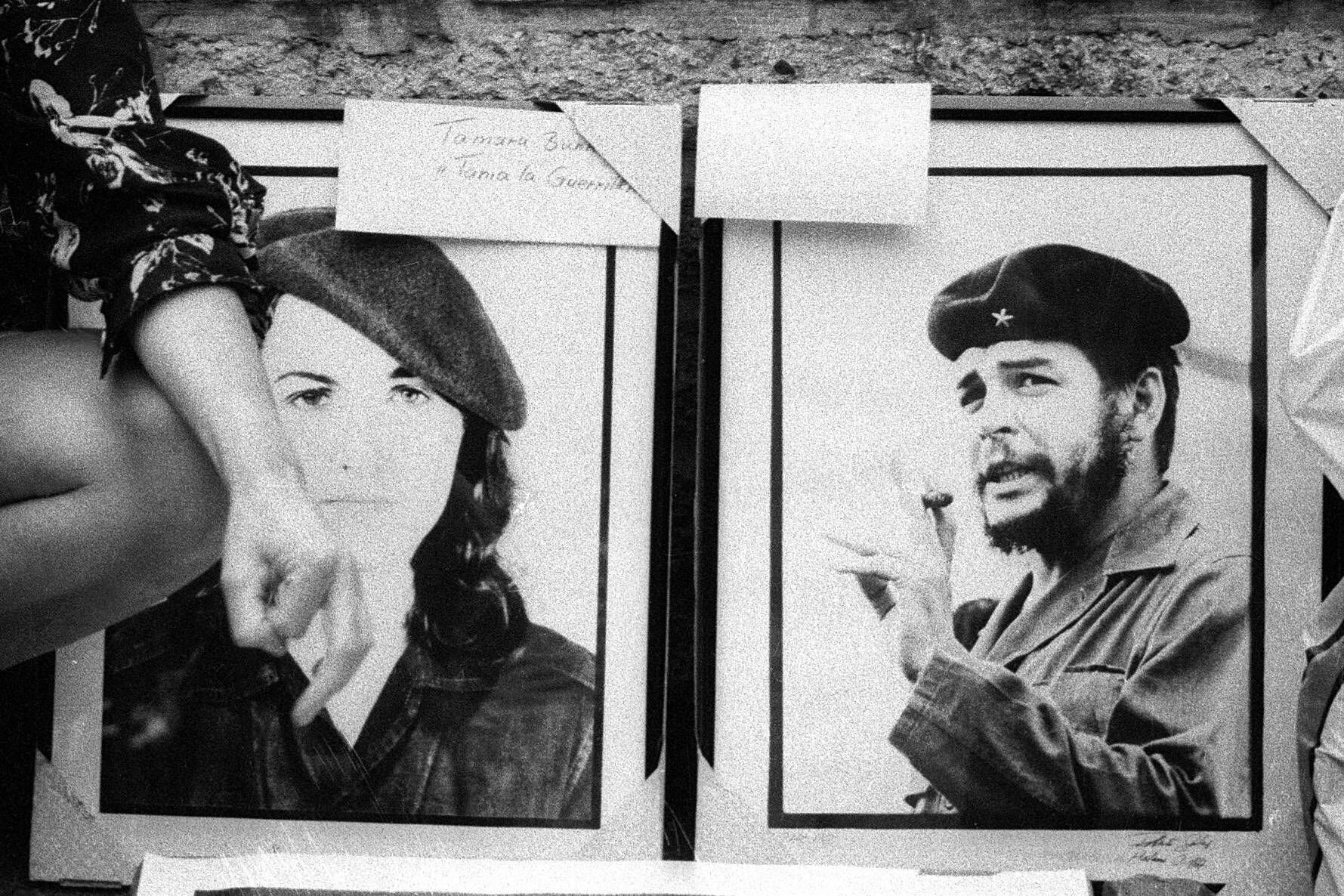 Tamara Bunke, links im Bild, und Che Guevara