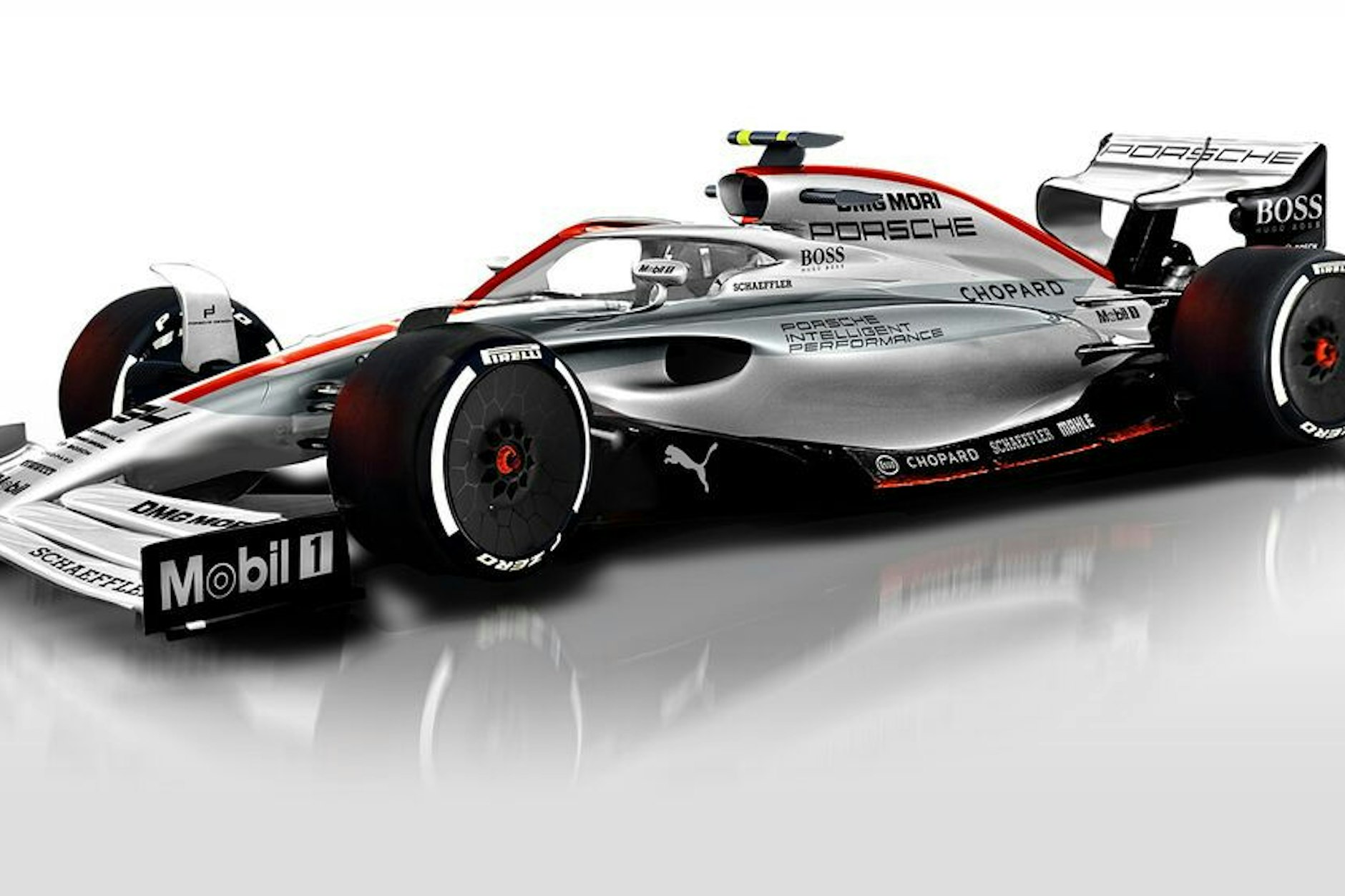 So stellt sich der Designer den Formel-1-Porsche vor.