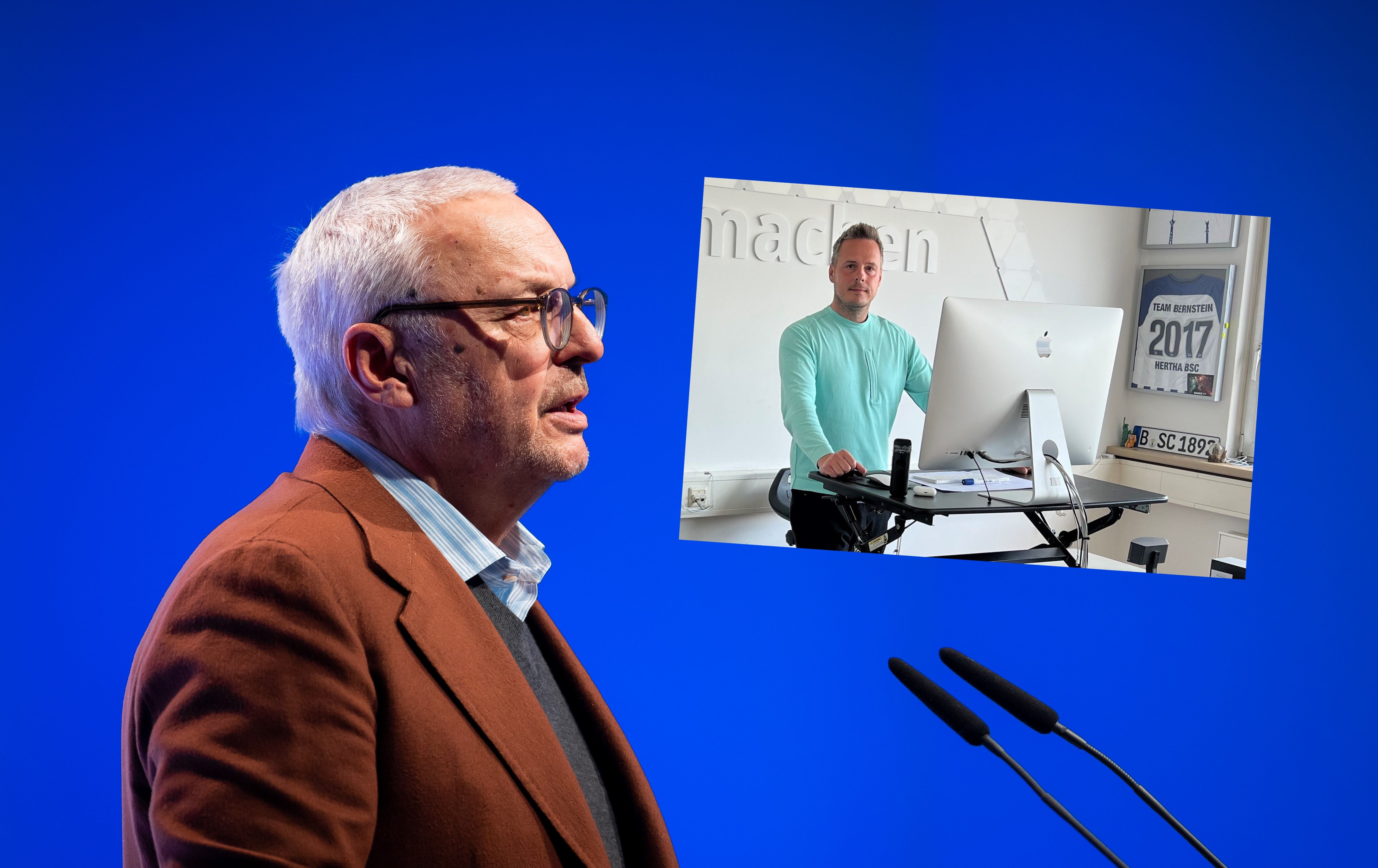 Hertha-Machtkampf: So will Ex-Ultra Kay Bernstein Präsident Werner Gegenbauer stürzen