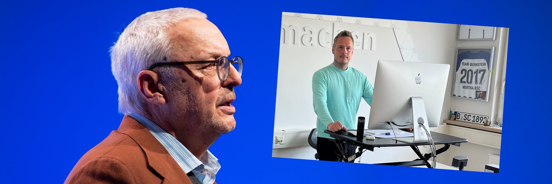 Hertha-Präsident Werner Gegenbauer bekam zuletzt nur noch 54 Prozent der Stimmen. Kay Bernstein will übernehmen, falls Gegenbauer am 29. Mai abgewählt wird.