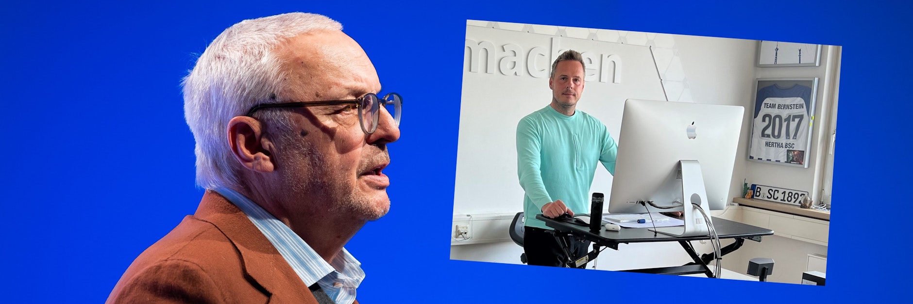 Hertha-Präsident Werner Gegenbauer bekam zuletzt nur noch 54 Prozent der Stimmen. Kay Bernstein will übernehmen, falls Gegenbauer am 29. Mai abgewählt wird.