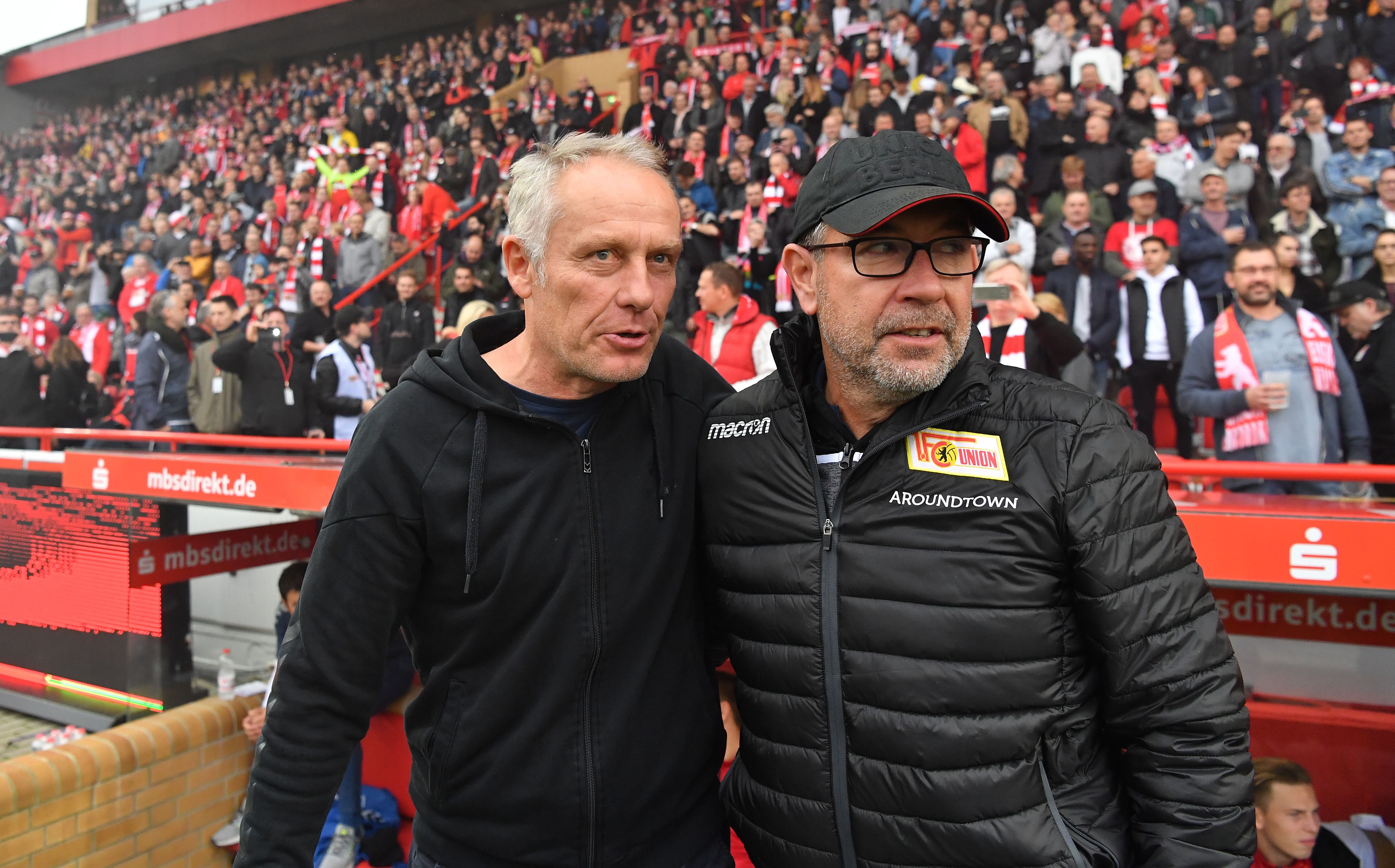 Image - 1. FC Union gegen den SC Freiburg: Urs Fischer und Christian Streich sorgen für großes Kino