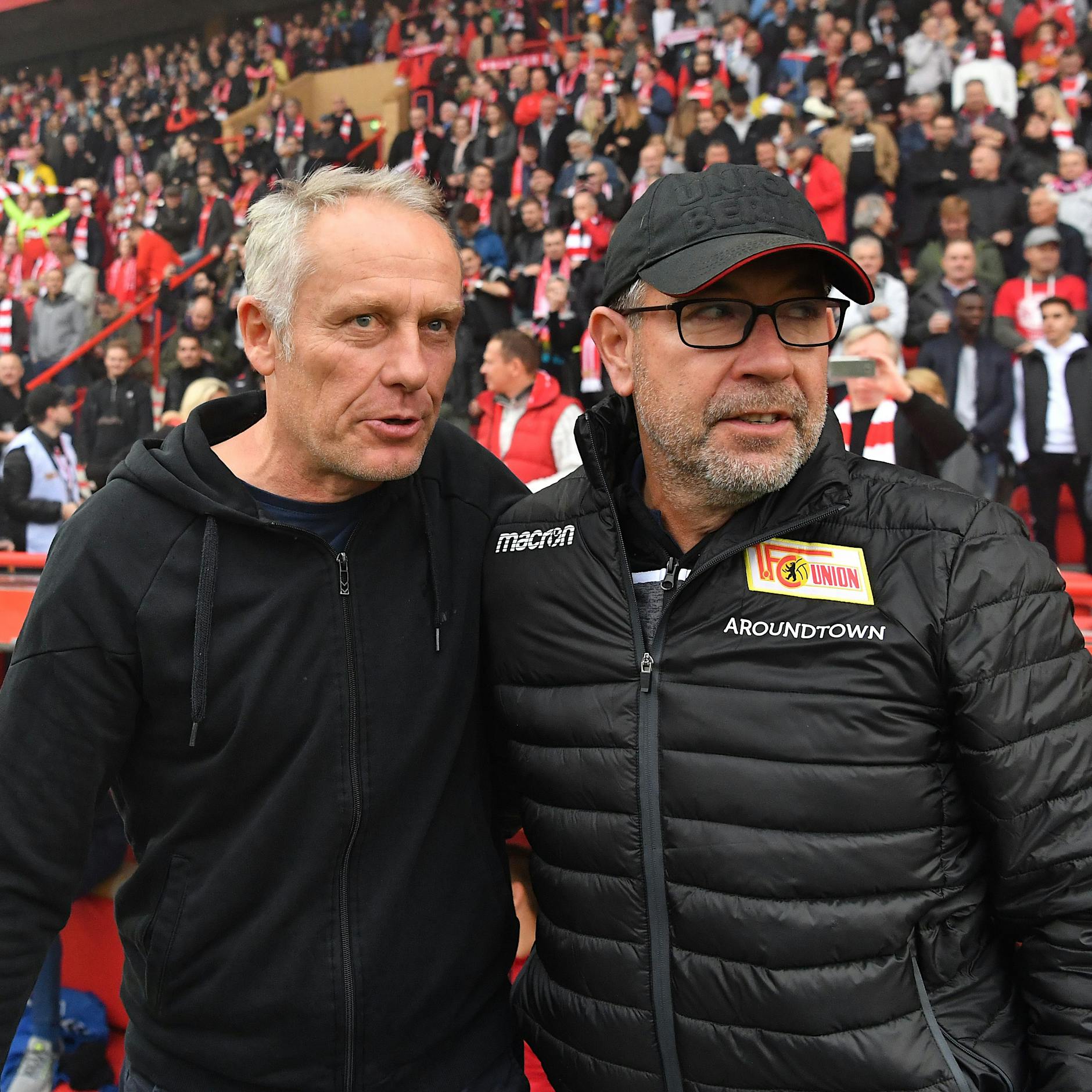 1. FC Union gegen den SC Freiburg: Urs Fischer und Christian Streich sorgen für großes Kino