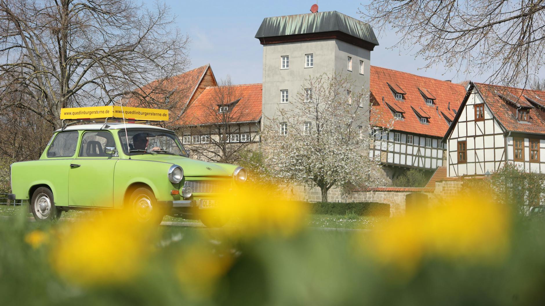 Das mittelalterliche Quedlinburg gilt als eine der schönsten Kleinstädte Deutschlands.