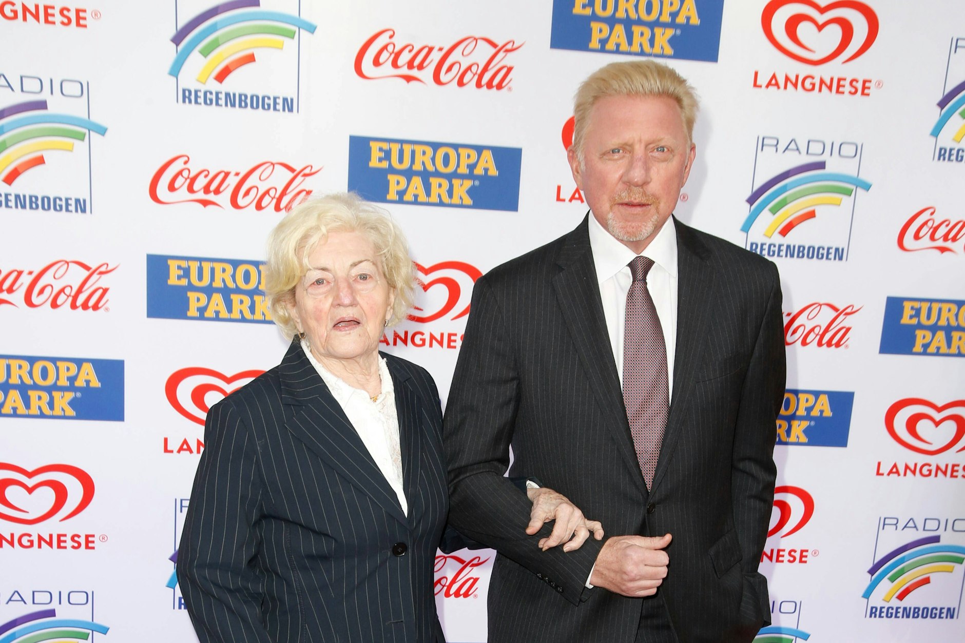 Boris Becker mit Mutter Elvira 2019.