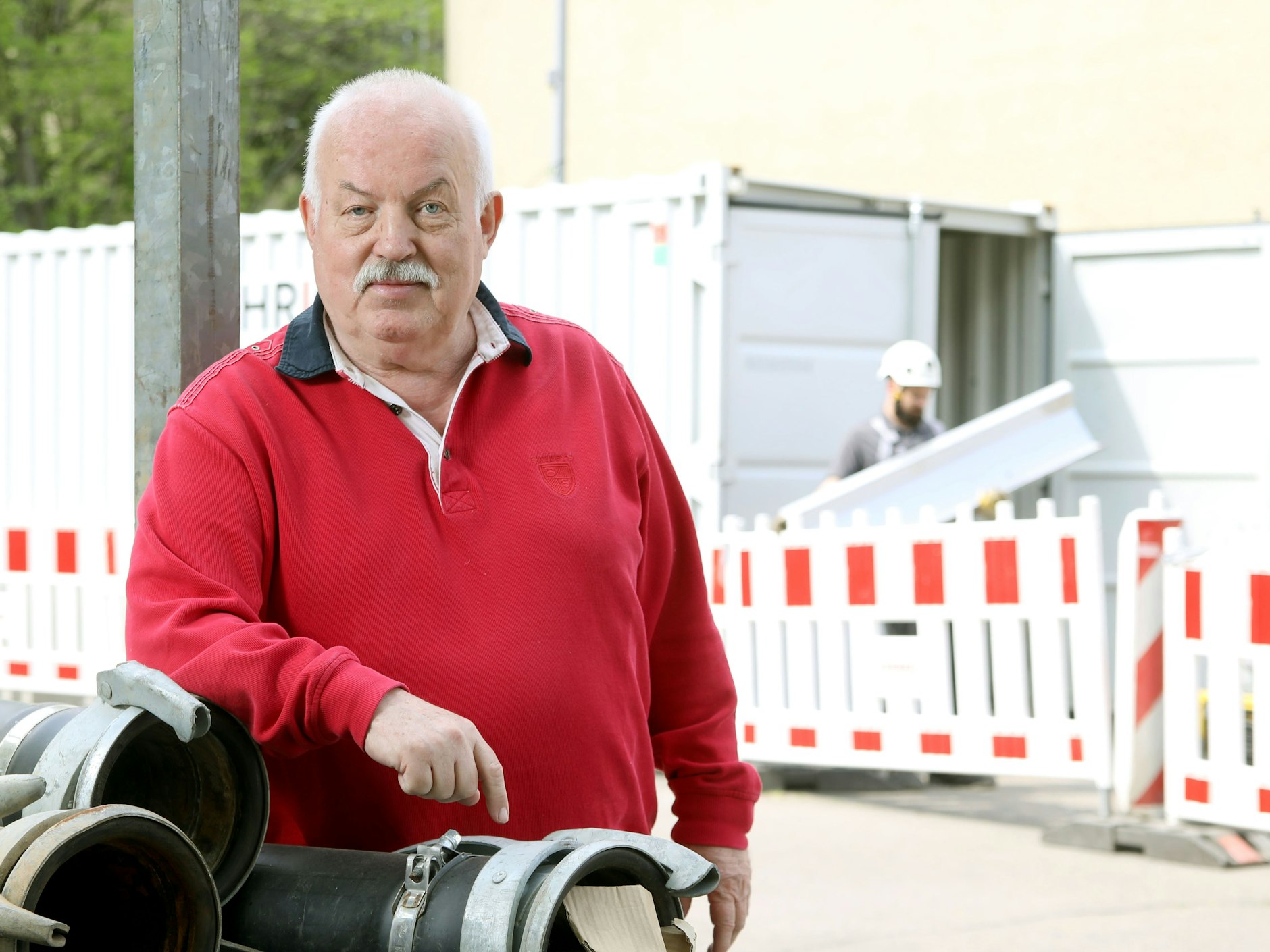 Jürgen Lang hat die erste Großanlage für Abwasserwärmenutzung in Deutschland gebaut.