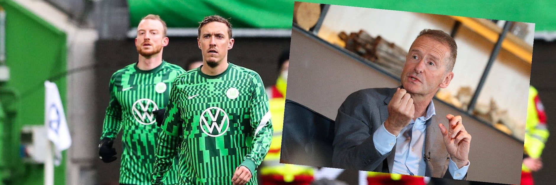 VW-Chef Herbert Diess kritisiert die Leistungen von Ex-Union-Star und Wolfsburg-Zugang Max Kruse (M.) und seinen VfL-Kollegen.