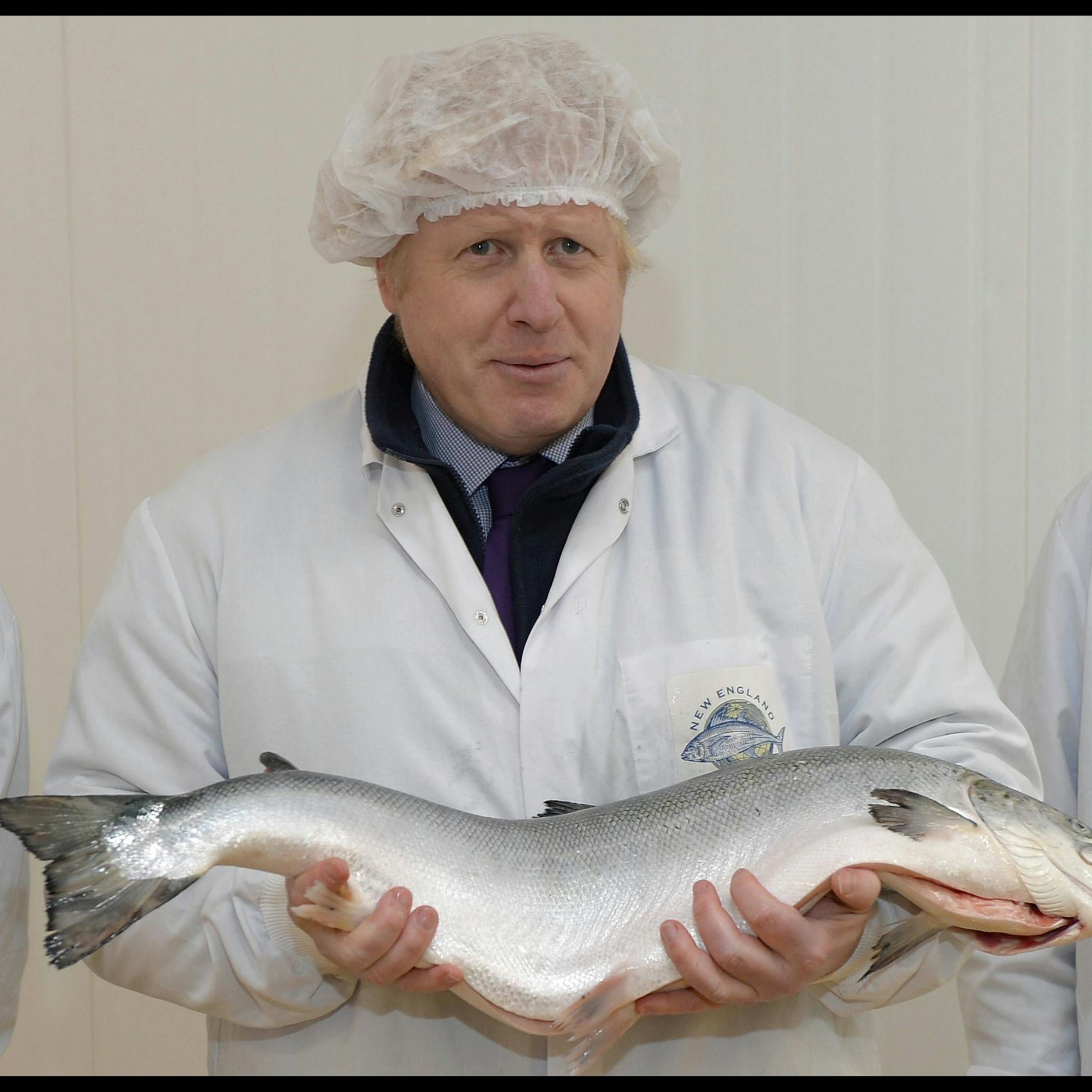 Alle lieben Lachs: auch der britische Premier Boris Johnson.